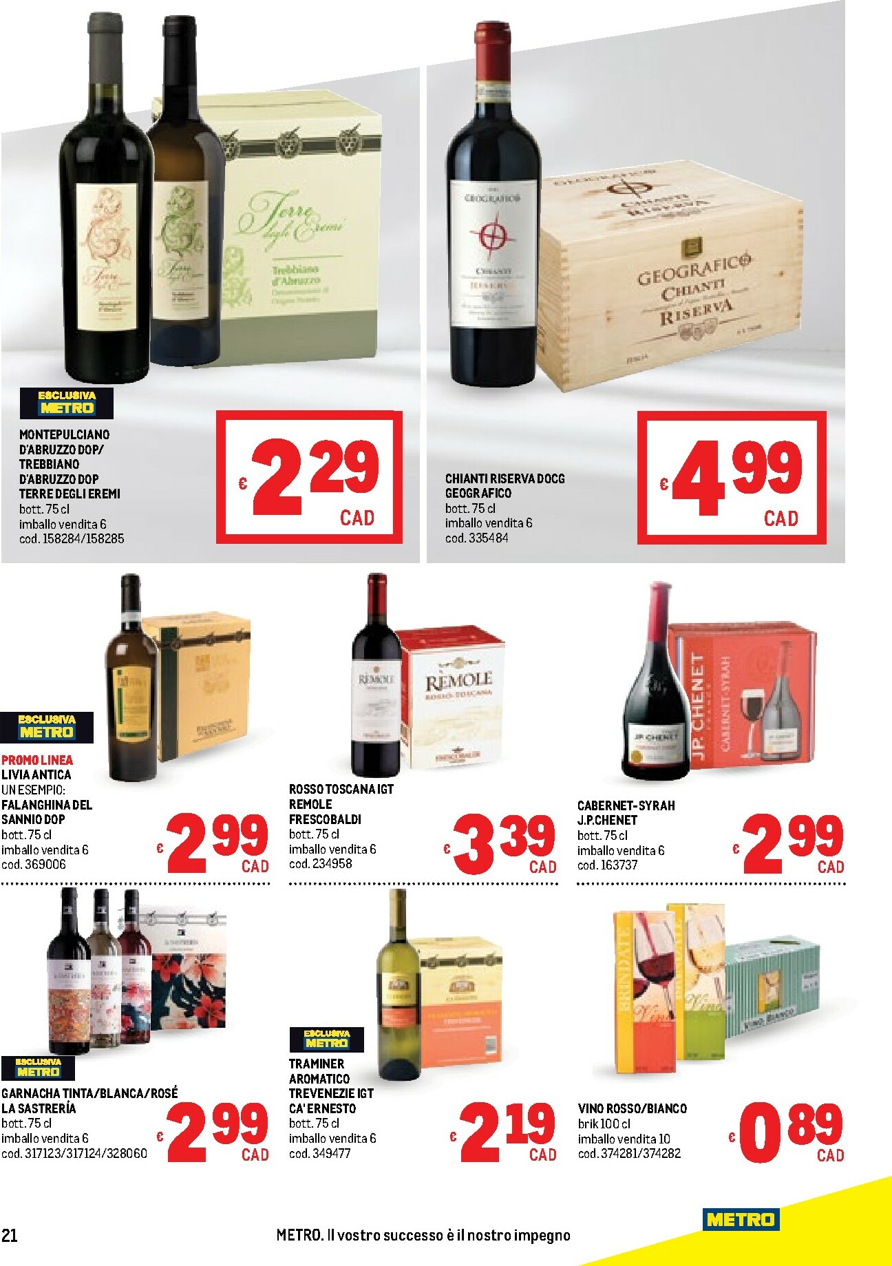 metro - Volantino Metro - Abruzzo e Puglia valido dal 22/01 al 04/02 - page: 21