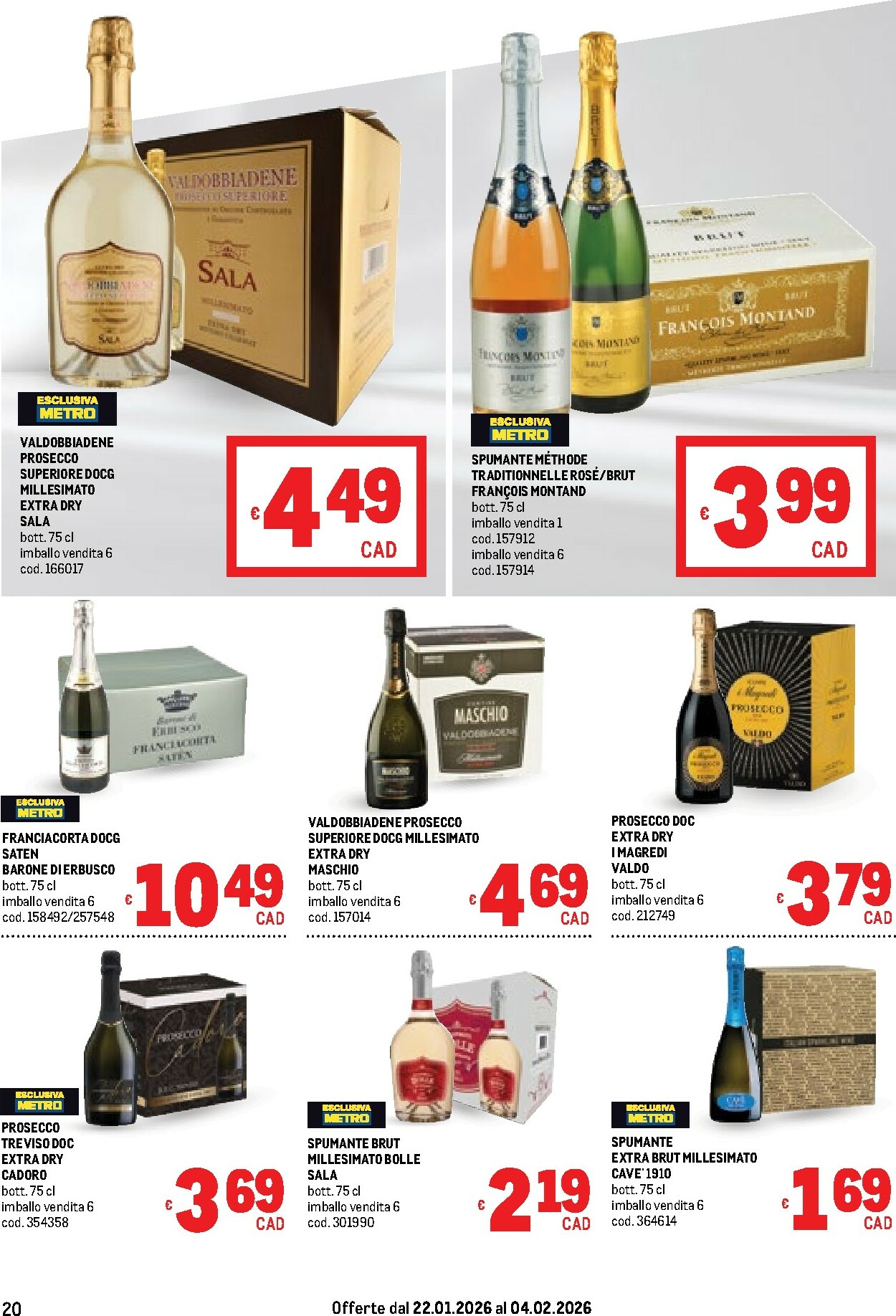 metro - Volantino Metro - Abruzzo e Puglia valido dal 22/01 al 04/02 - page: 20