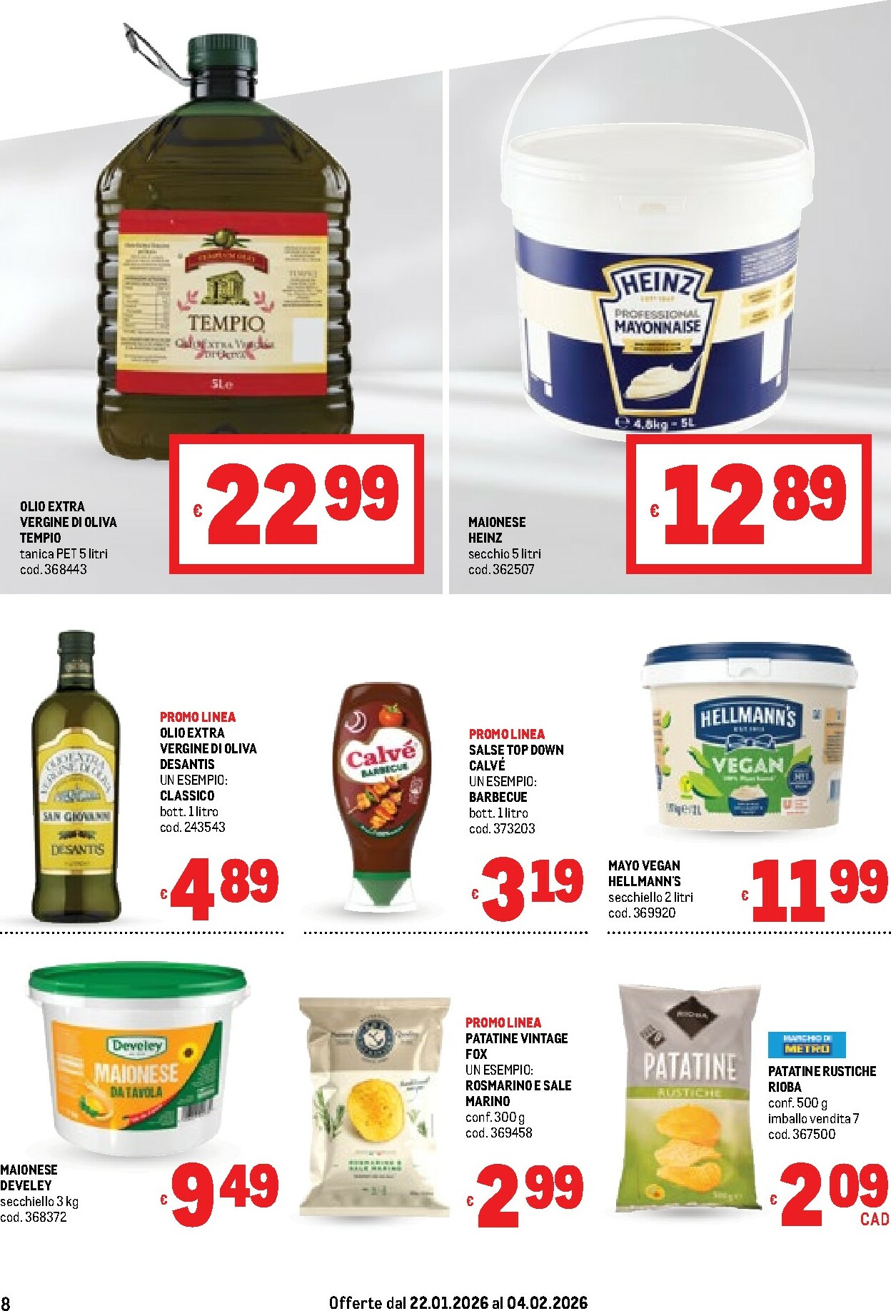 metro - Volantino Metro - Abruzzo e Puglia valido dal 22/01 al 04/02 - page: 8