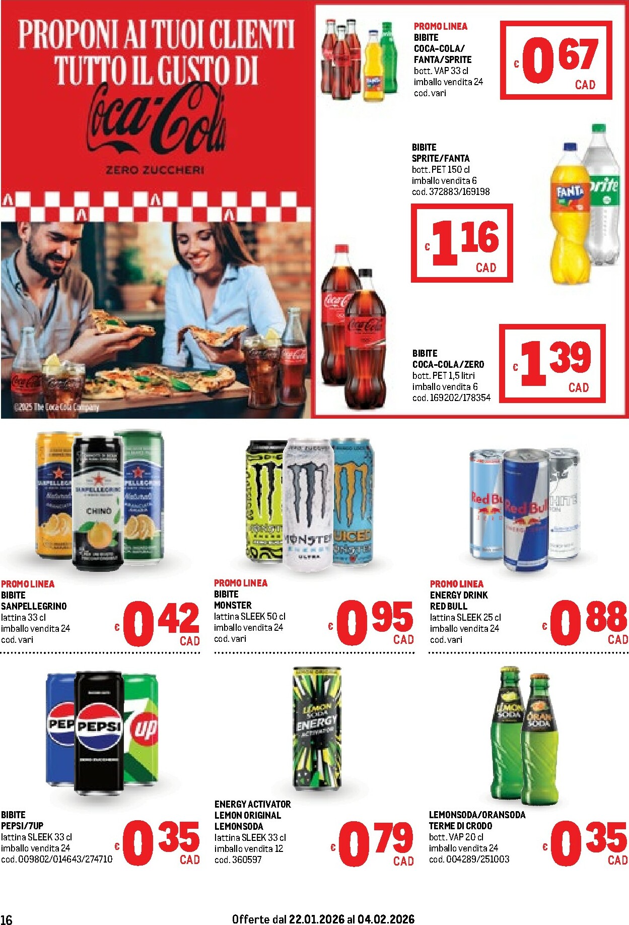 metro - Volantino Metro - Abruzzo e Puglia valido dal 22/01 al 04/02 - page: 16