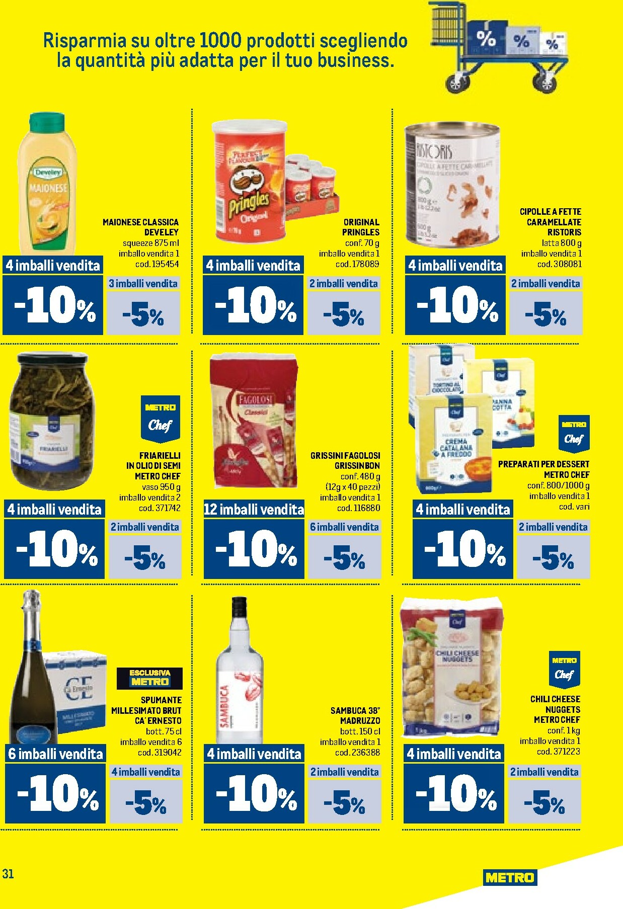 metro - Volantino Metro - Abruzzo e Puglia valido dal 22/01 al 04/02 - page: 31