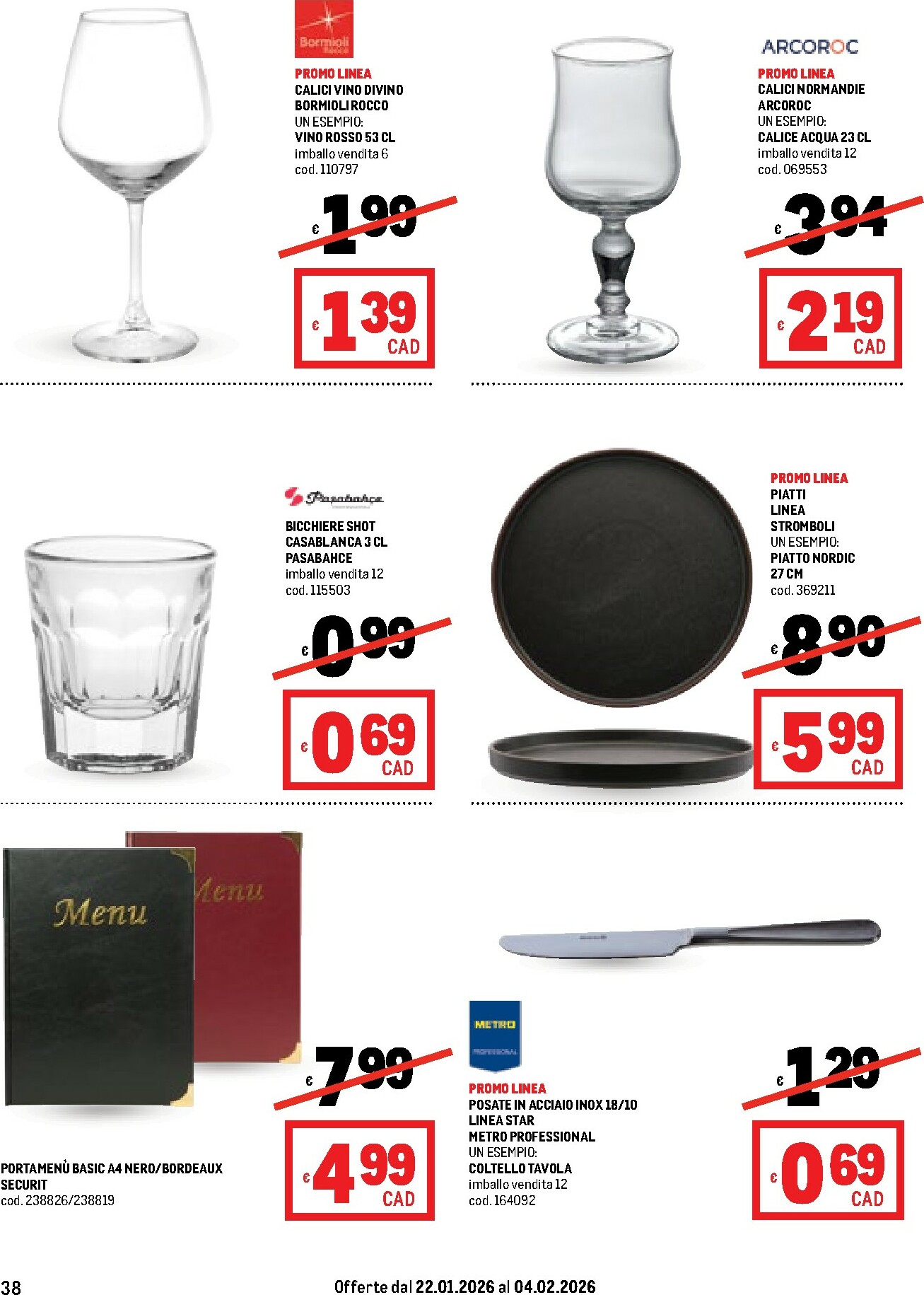 metro - Volantino Metro - Campania e Sicilia valido dal 22/01 al 04/02 - page: 38