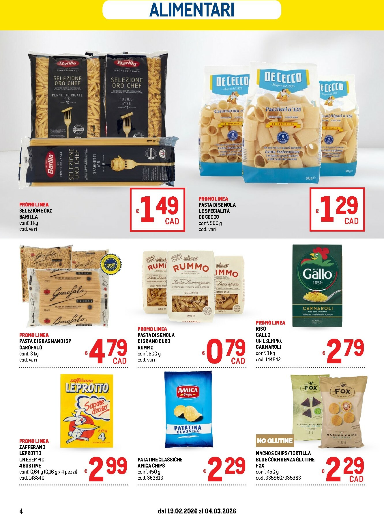 metro - Volantino Metro valido dal 19/02/2026 al 04/03/2026 - page: 4