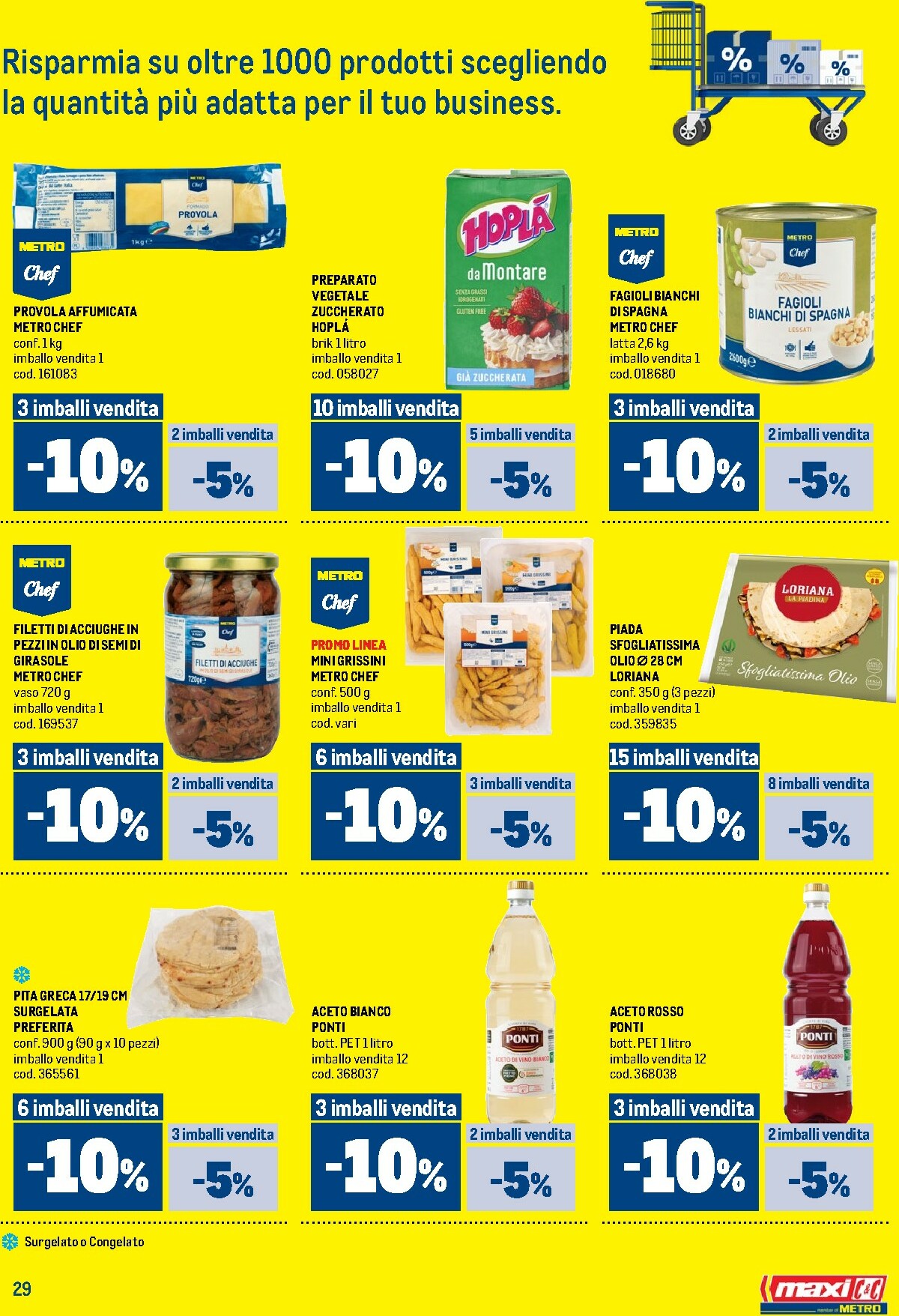 metro - Volantino Metro valido dal 19/02/2026 al 04/03/2026 - page: 29