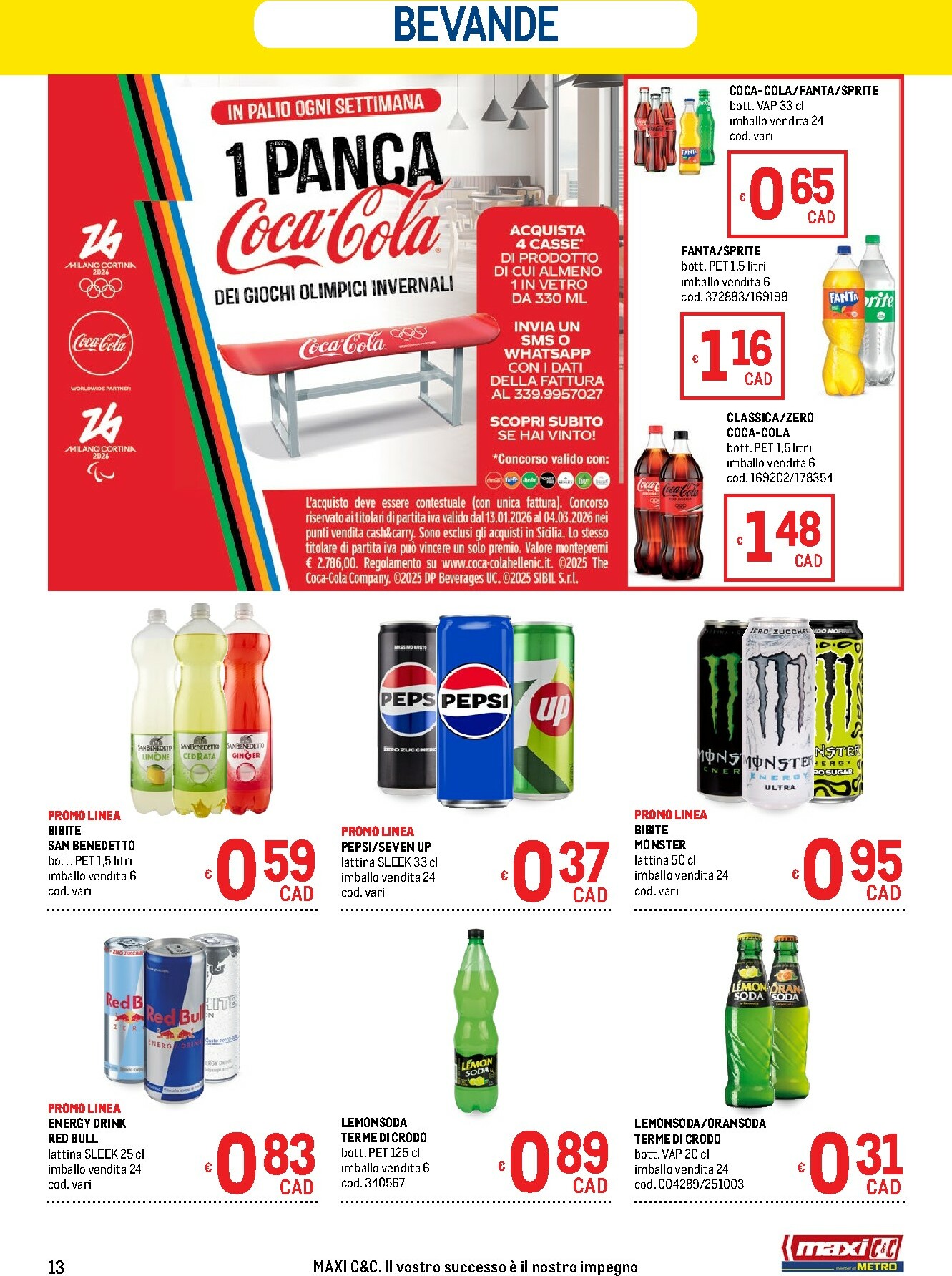 metro - Volantino Metro valido dal 19/02/2026 al 04/03/2026 - page: 13
