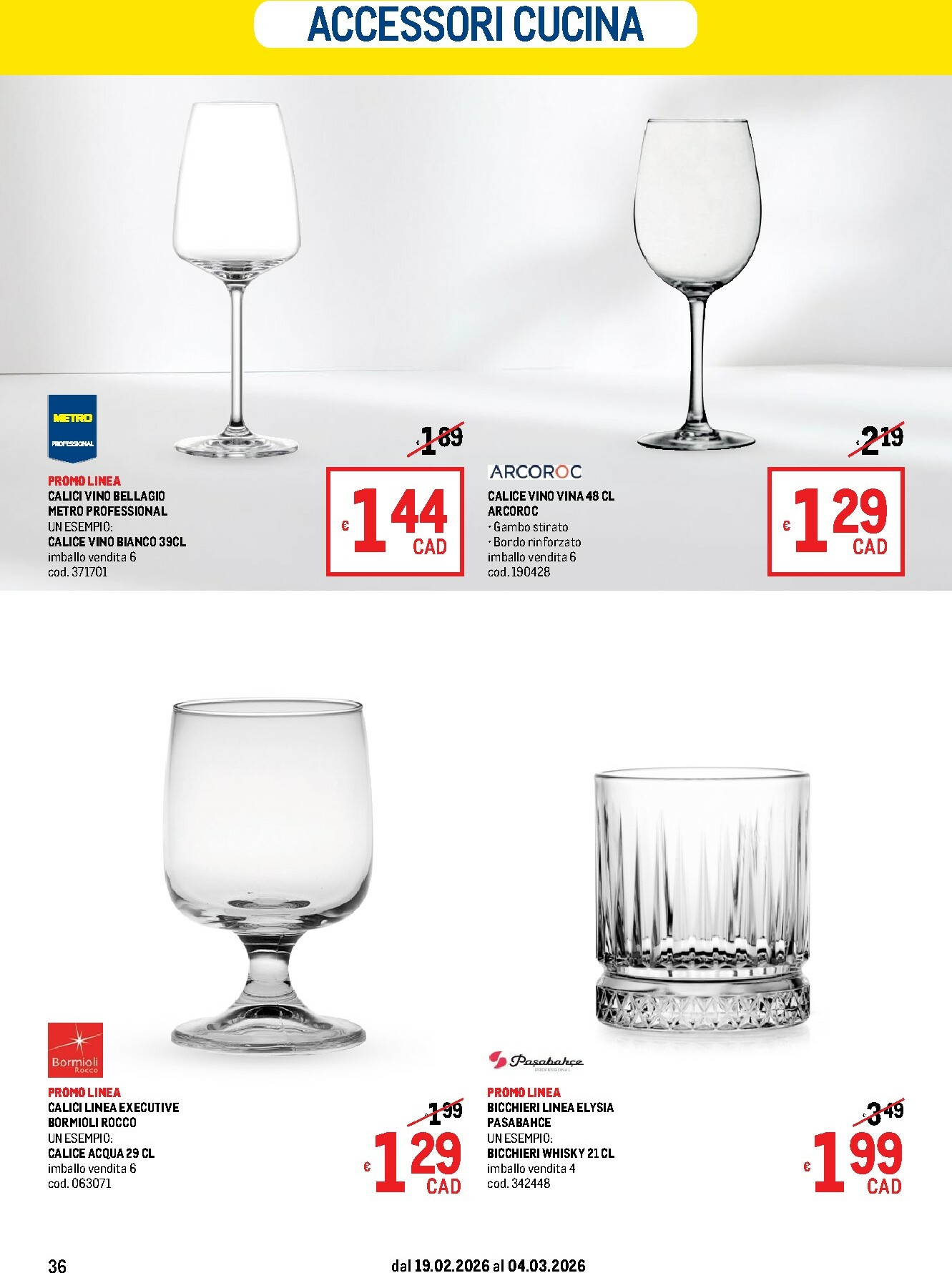 metro - Volantino Metro valido dal 19/02/2026 al 04/03/2026 - page: 36