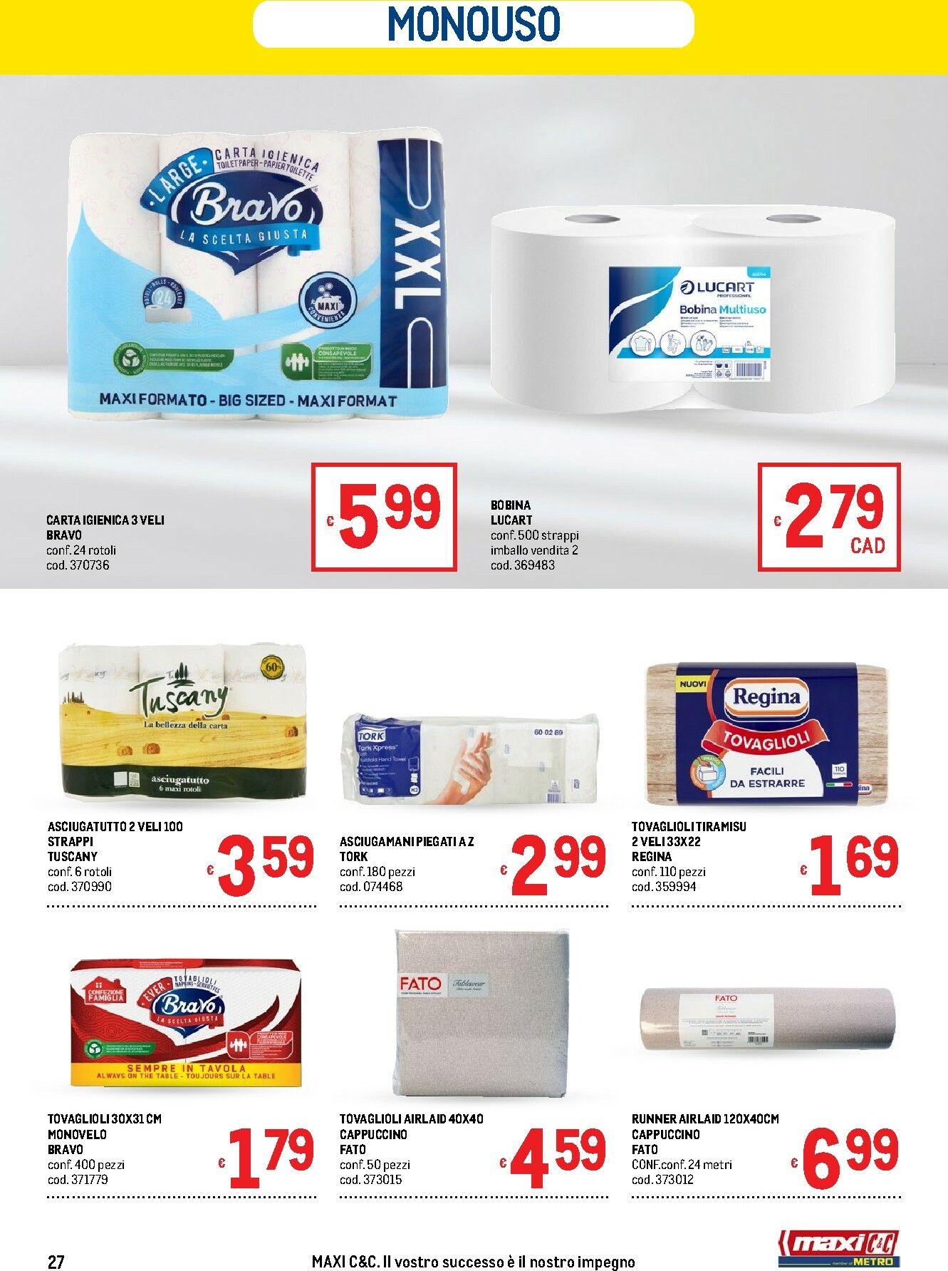 metro - Volantino Metro valido dal 19/02/2026 al 04/03/2026 - page: 27