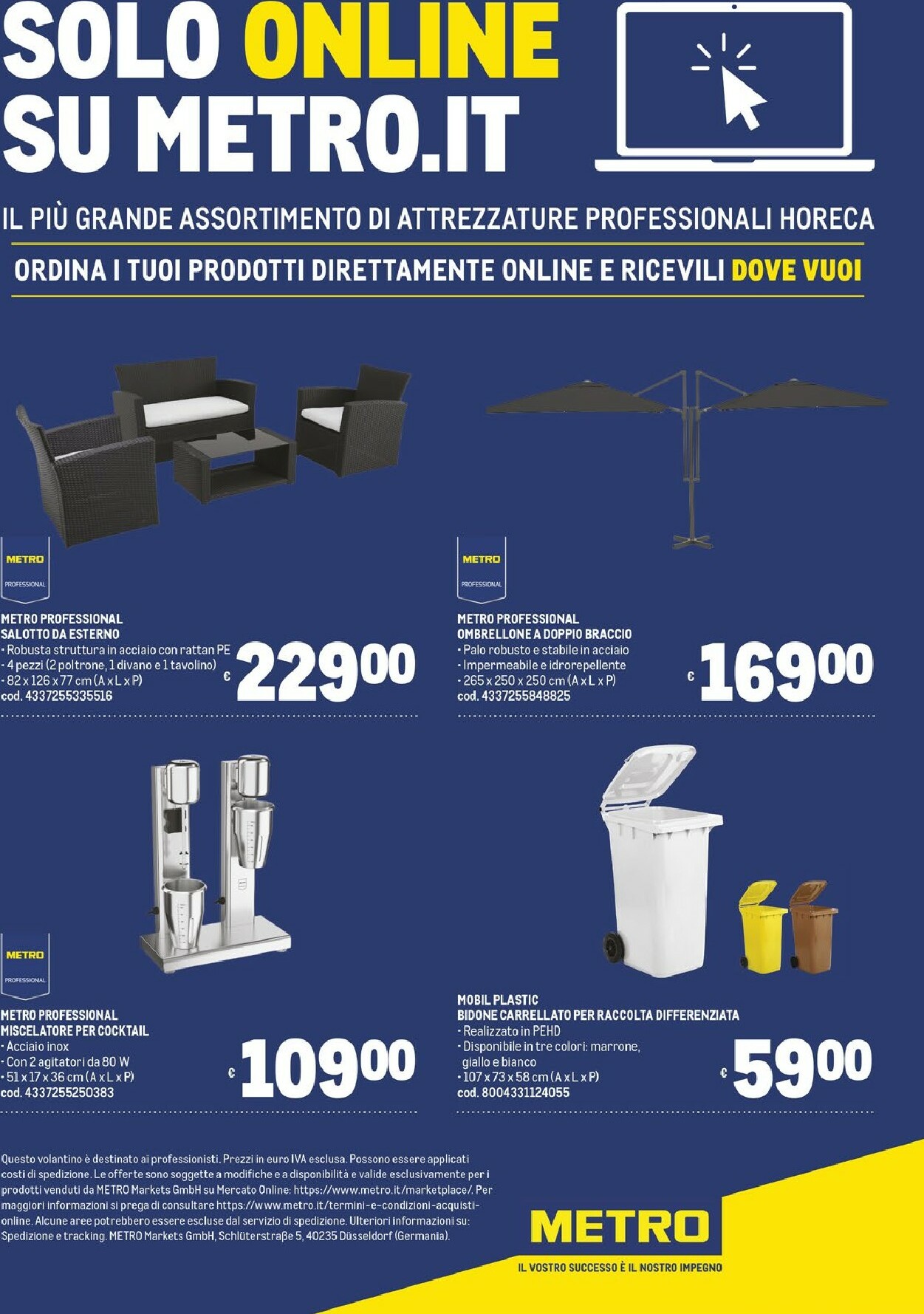 metro - Volantino Metro - Offerte per il tuo Menù valido dal 19/02/2026 al 04/03/2026 - page: 39