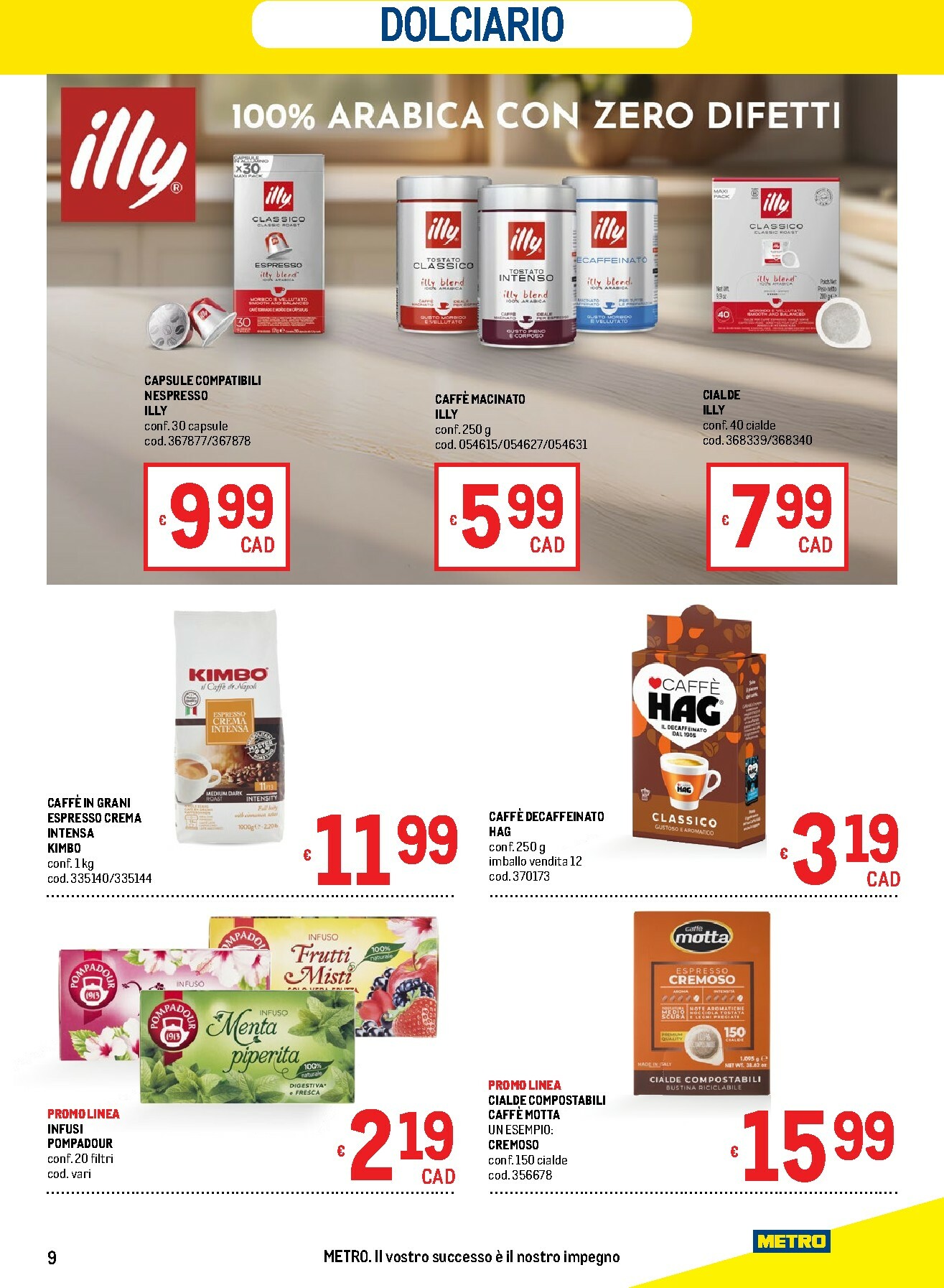 metro - Volantino Metro - Offerte per il tuo Menù valido dal 19/02/2026 al 04/03/2026 - page: 9