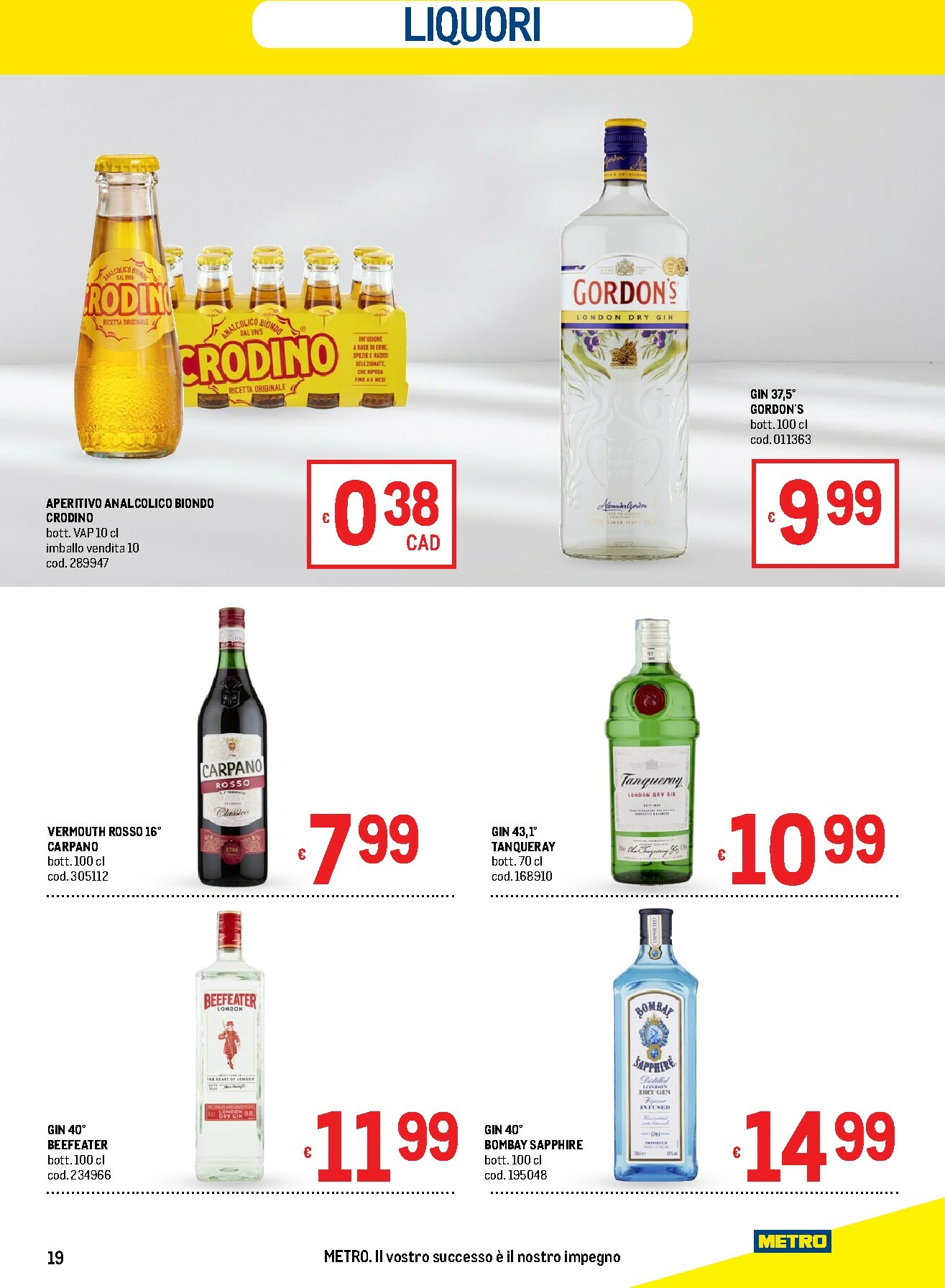 metro - Volantino Metro - Offerte per il tuo Menù valido dal 19/02/2026 al 04/03/2026 - page: 19