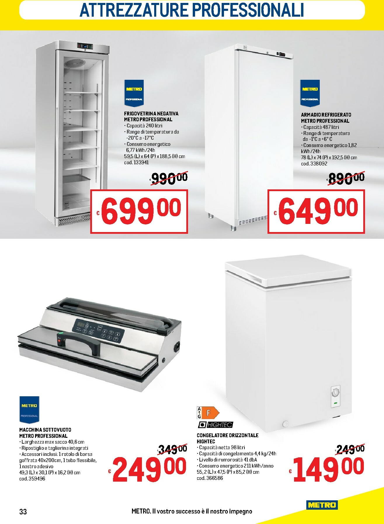 metro - Volantino Metro - Offerte per il tuo Menù valido dal 19/02/2026 al 04/03/2026 - page: 33