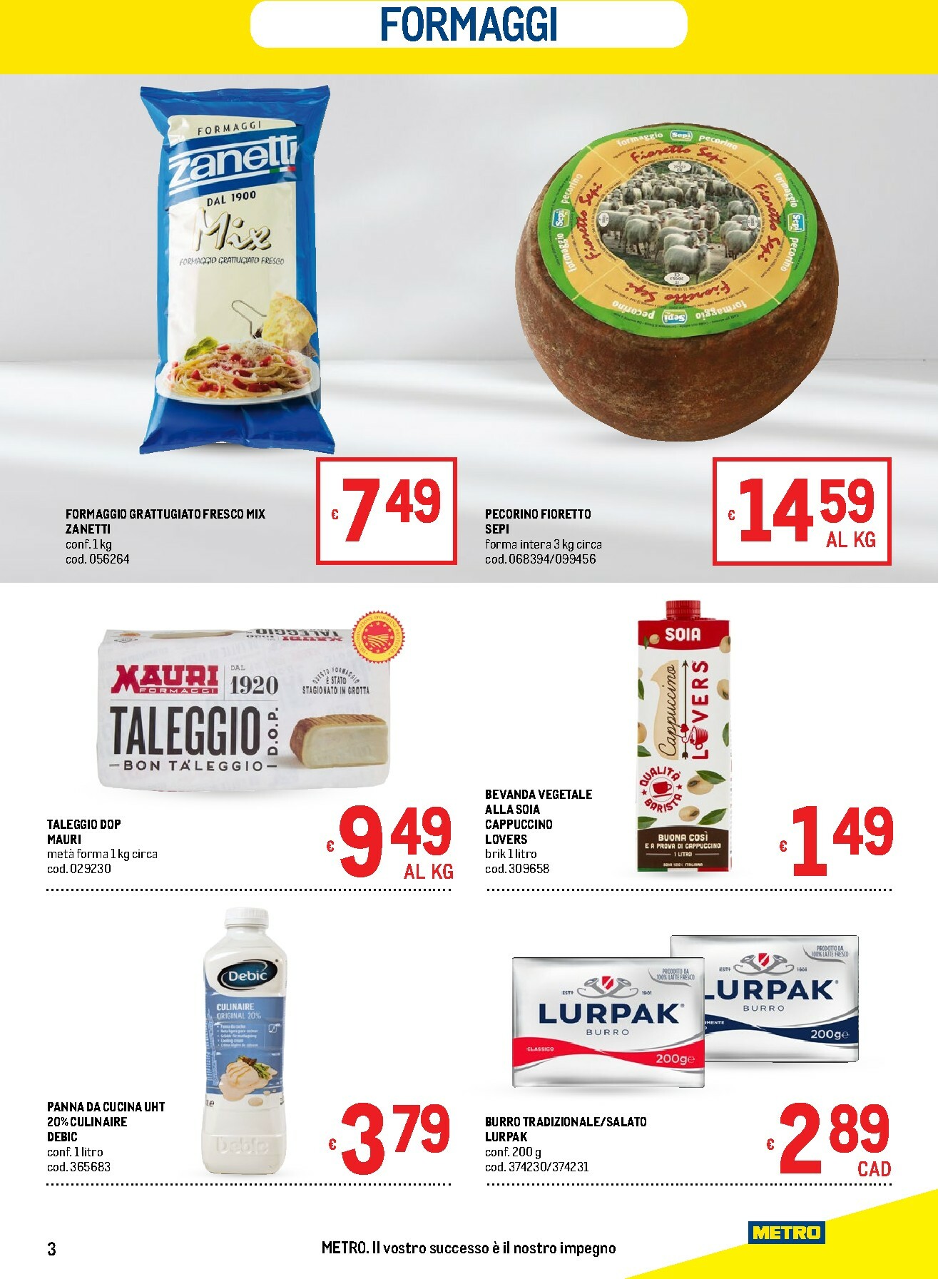 metro - Volantino Metro - Offerte per il tuo Menù valido dal 19/02/2026 al 04/03/2026 - page: 3