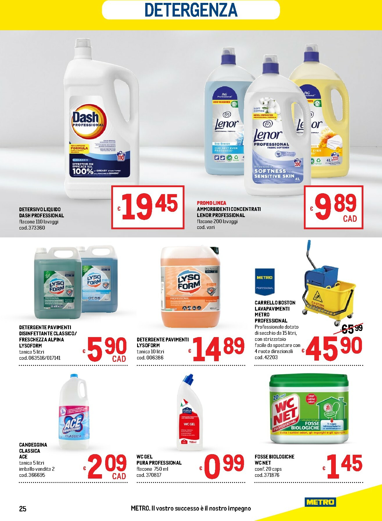 metro - Volantino Metro - Offerte per il tuo Menù valido dal 19/02/2026 al 04/03/2026 - page: 25