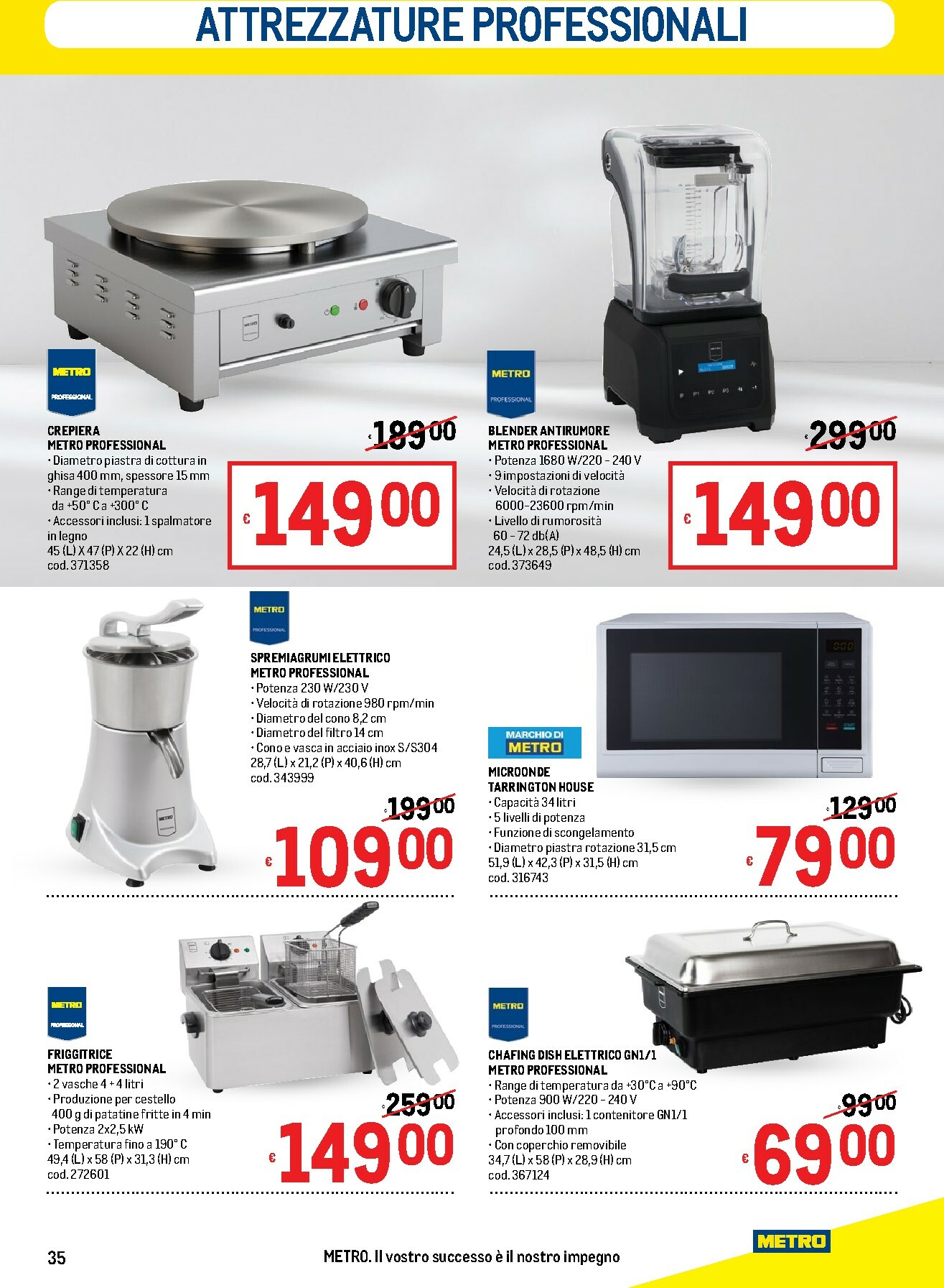 metro - Volantino Metro - Offerte per il tuo Menù valido dal 19/02/2026 al 04/03/2026 - page: 35