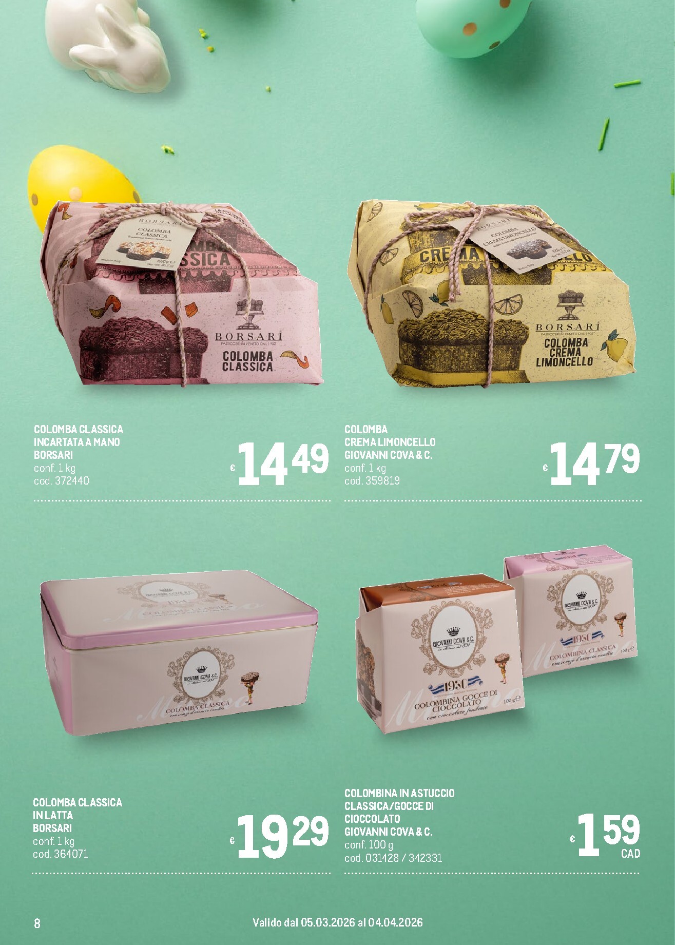 metro - Volantino Metro - Easter valido dal 05/03/2026 al 04/04/2026 - page: 8