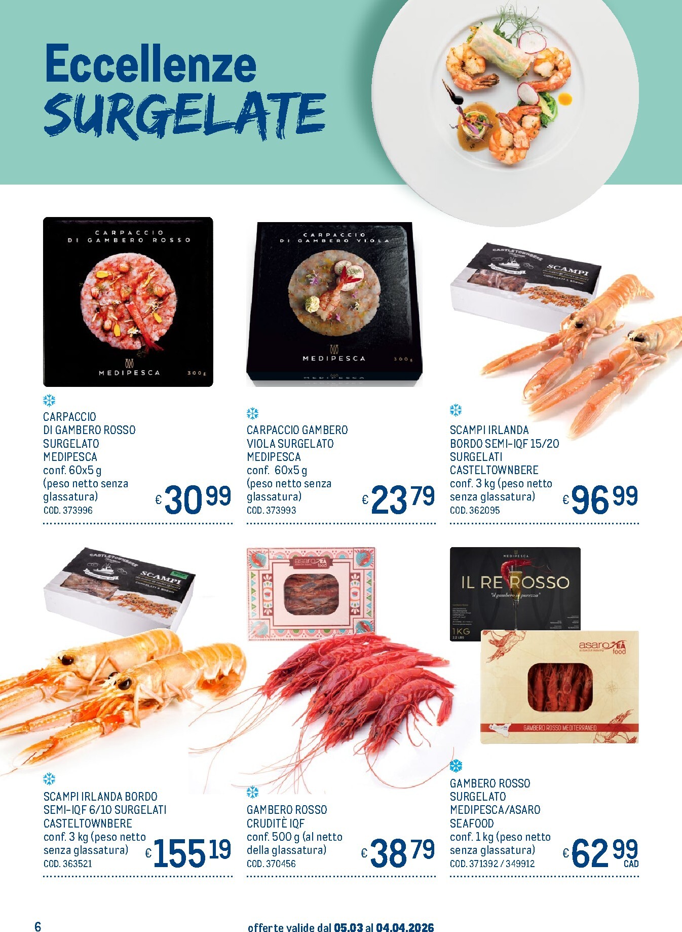 metro - Volantino Metro - Menú di Pasqua valido dal 05/03/2026 al 04/04/2026 - page: 6