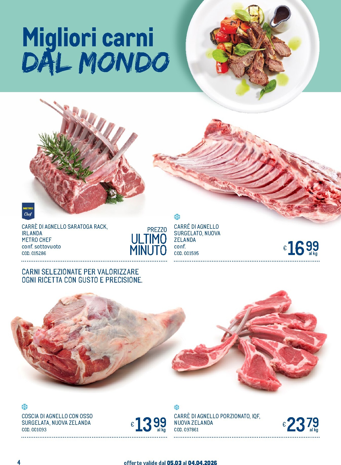 metro - Volantino Metro - Menú di Pasqua valido dal 05/03/2026 al 04/04/2026 - page: 4