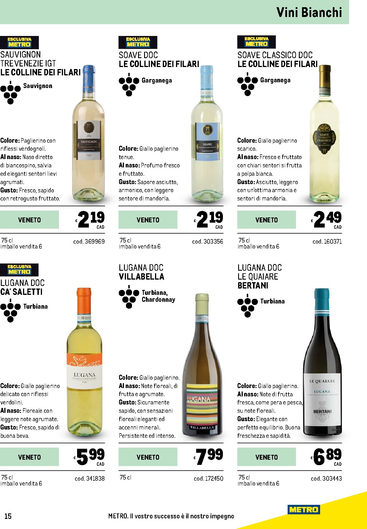 metro - Volantino Metro - Carta Vini valido dal 05/03/2026 al 04/04/2026 - page: 15