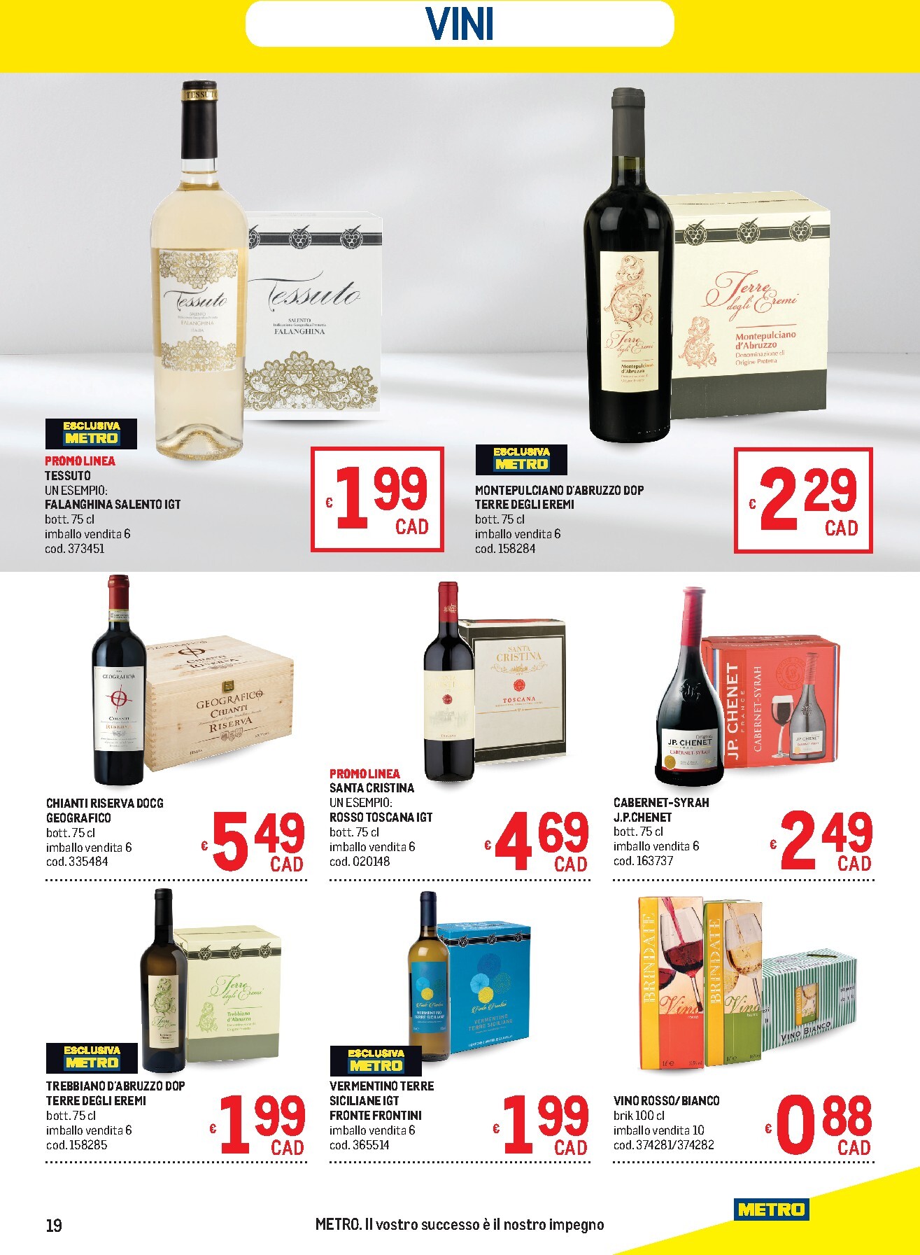 metro - Volantino Metro - Lombardia, Trentino Alto Adige, Veneto, Friuli Venezia Giulia, Marche, Emilia Romagna valido dal 05/03/2026 al 18/03/2026 - page: 19