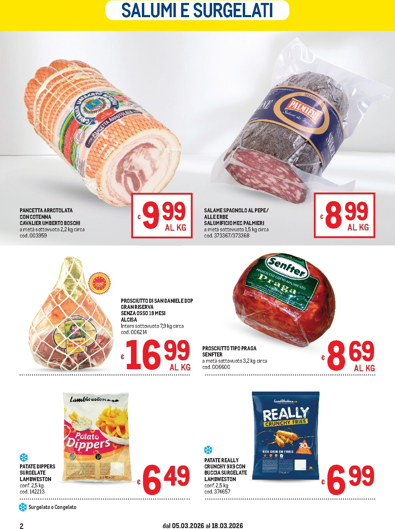 metro - Volantino Metro - Lombardia, Trentino Alto Adige, Veneto, Friuli Venezia Giulia, Marche, Emilia Romagna valido dal 05/03/2026 al 18/03/2026 - page: 2