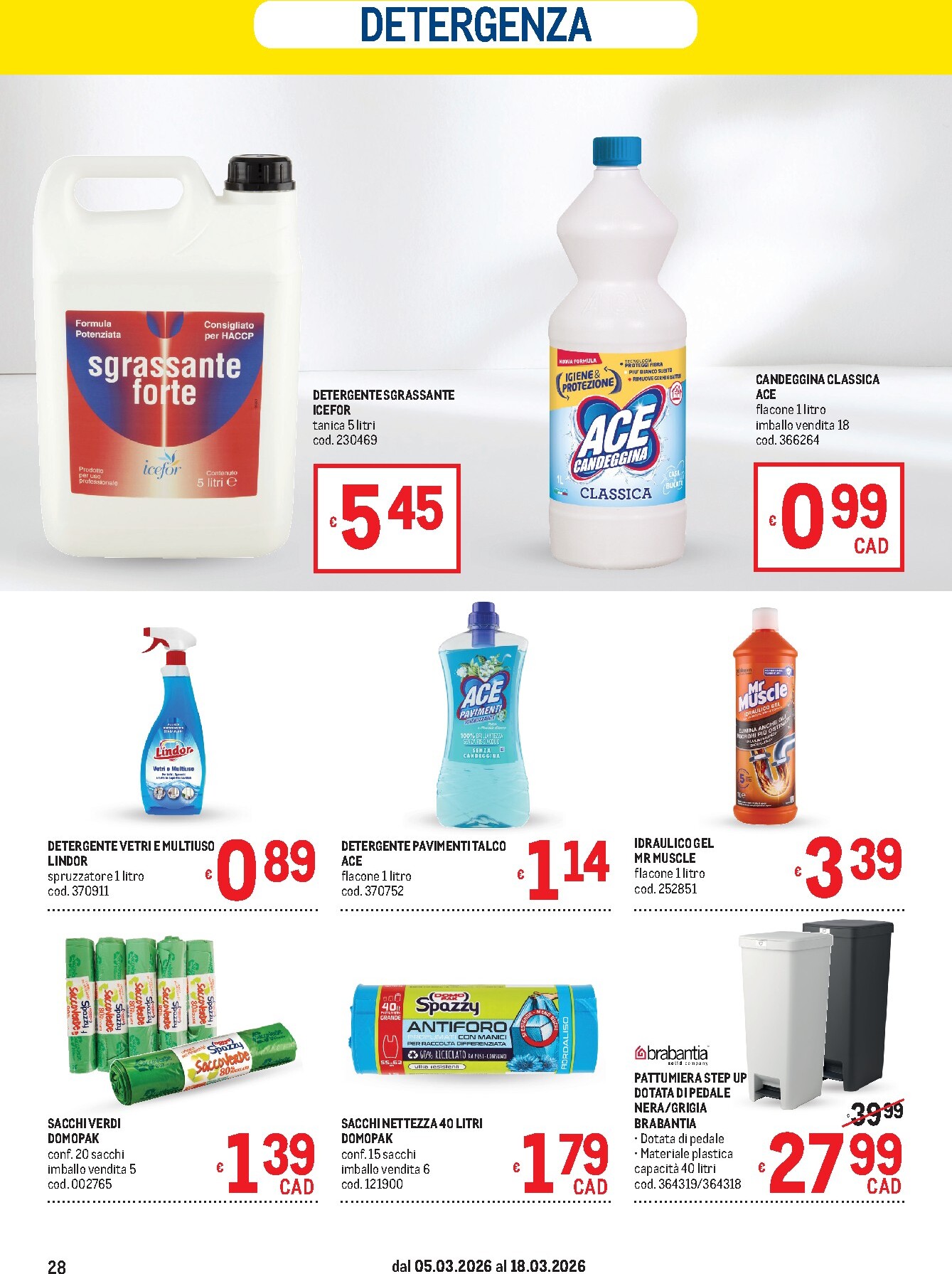 metro - Volantino Metro - Lombardia, Trentino Alto Adige, Veneto, Friuli Venezia Giulia, Marche, Emilia Romagna valido dal 05/03/2026 al 18/03/2026 - page: 28