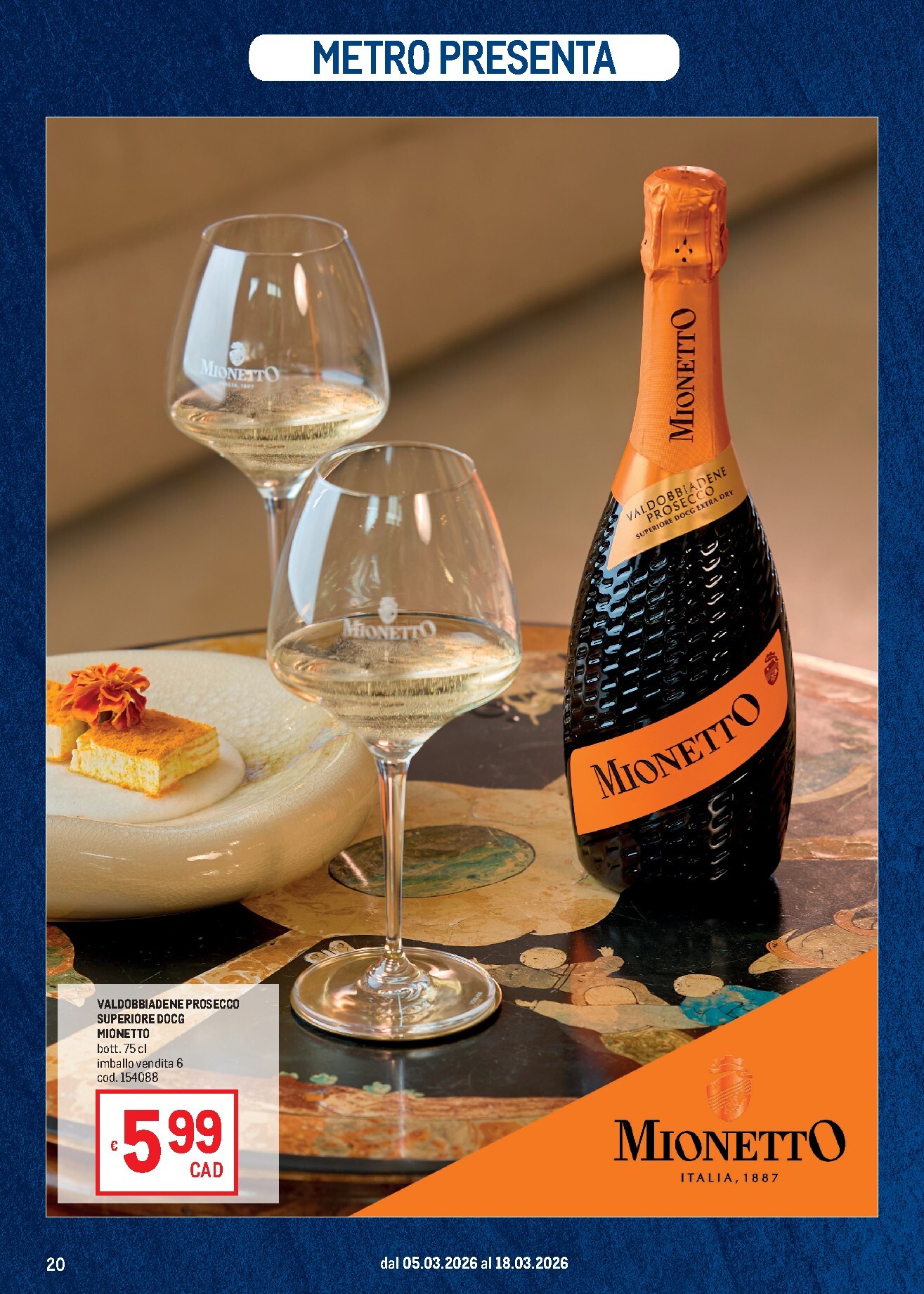 metro - Volantino Metro - Lombardia, Trentino Alto Adige, Veneto, Friuli Venezia Giulia, Marche, Emilia Romagna valido dal 05/03/2026 al 18/03/2026 - page: 20