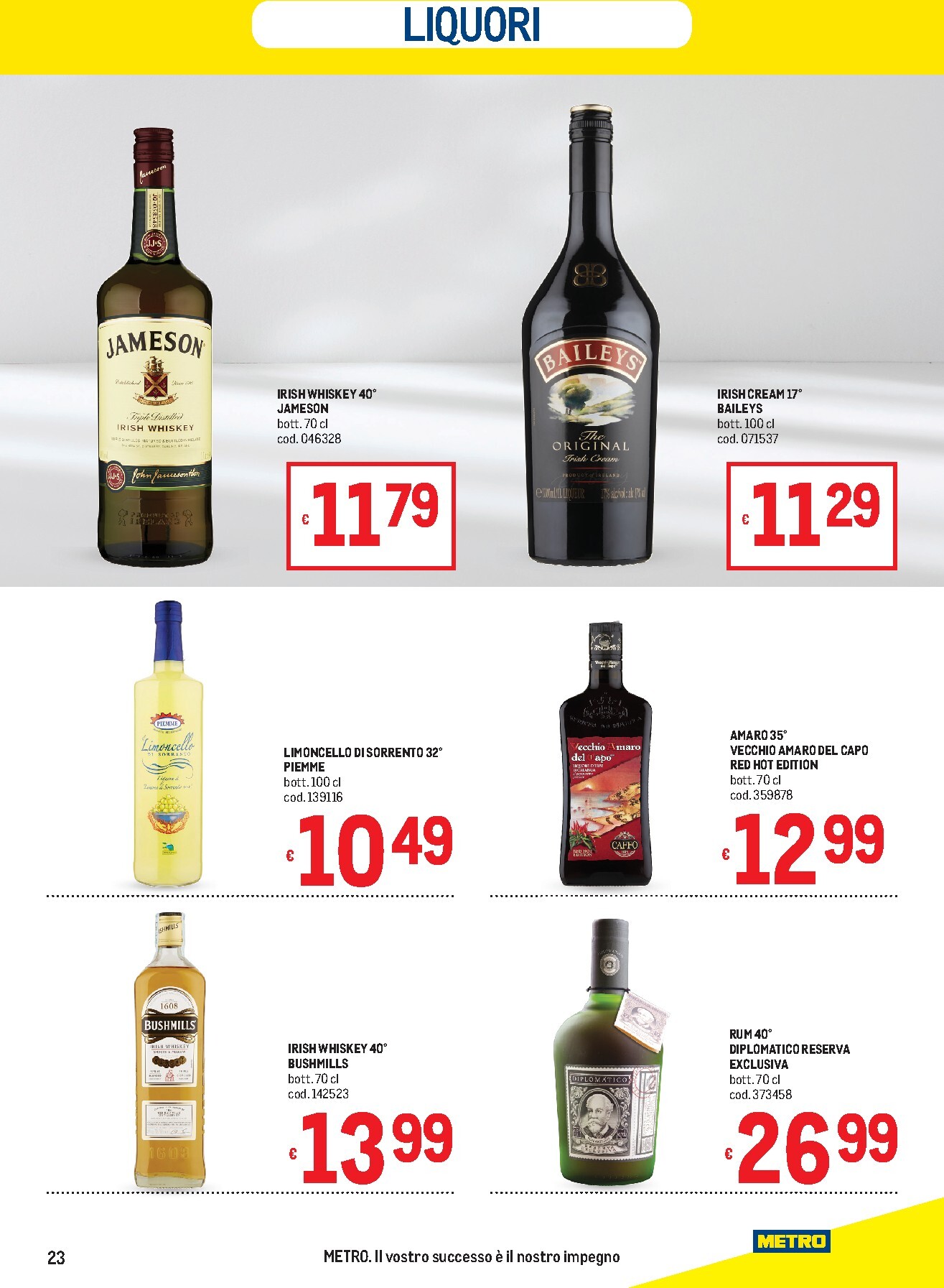metro - Volantino Metro - Lombardia, Trentino Alto Adige, Veneto, Friuli Venezia Giulia, Marche, Emilia Romagna valido dal 05/03/2026 al 18/03/2026 - page: 23