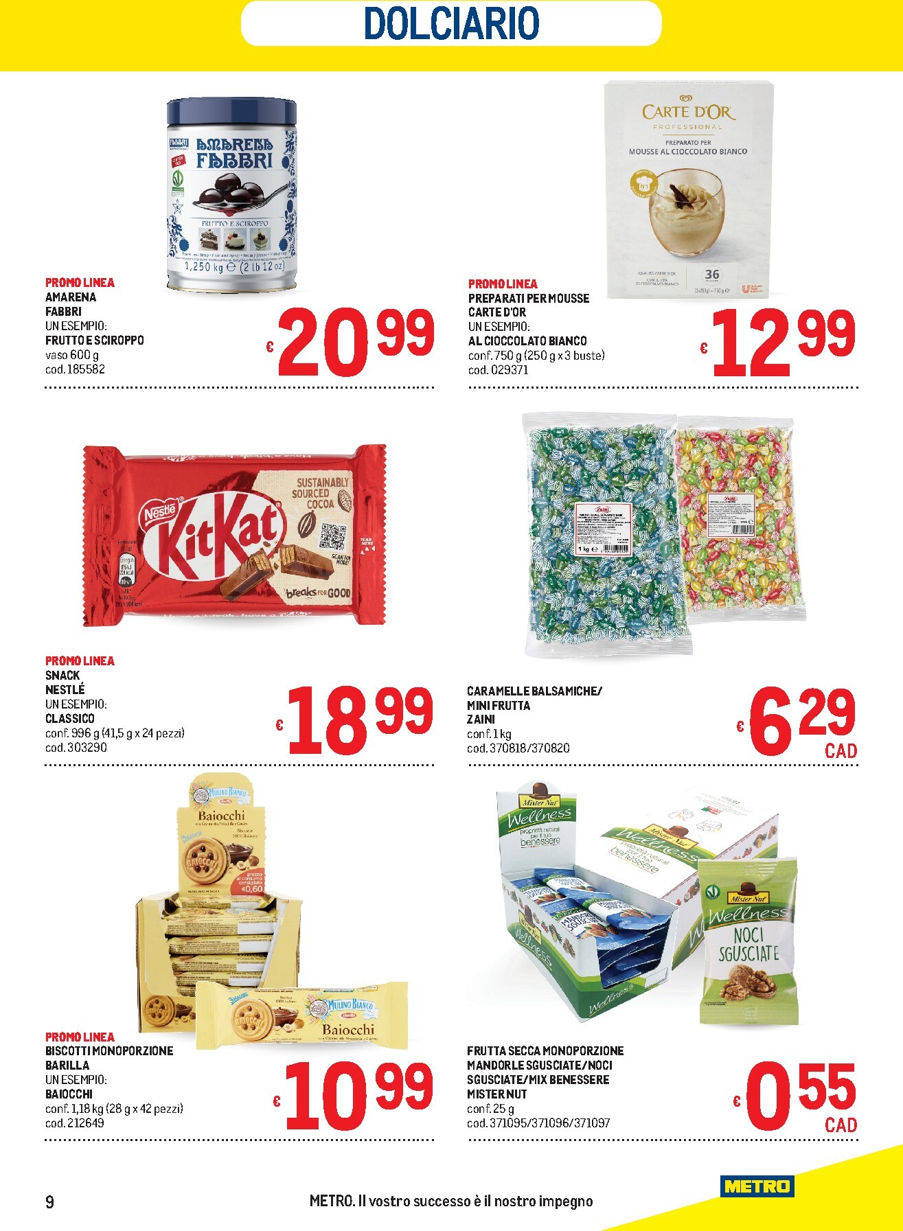 metro - Volantino Metro - Lombardia, Trentino Alto Adige, Veneto, Friuli Venezia Giulia, Marche, Emilia Romagna valido dal 05/03/2026 al 18/03/2026 - page: 9