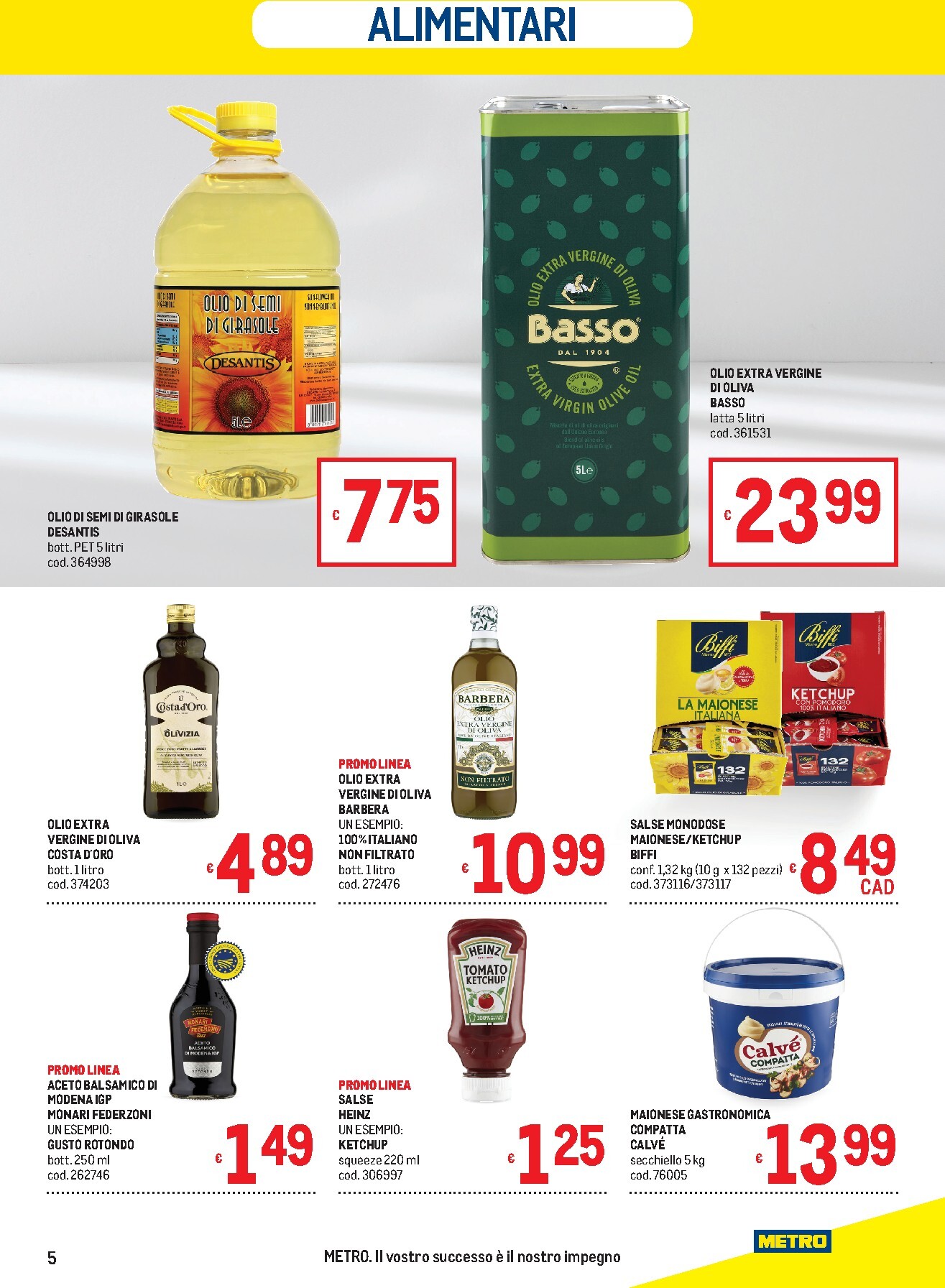 metro - Volantino Metro - Lombardia, Trentino Alto Adige, Veneto, Friuli Venezia Giulia, Marche, Emilia Romagna valido dal 05/03/2026 al 18/03/2026 - page: 5