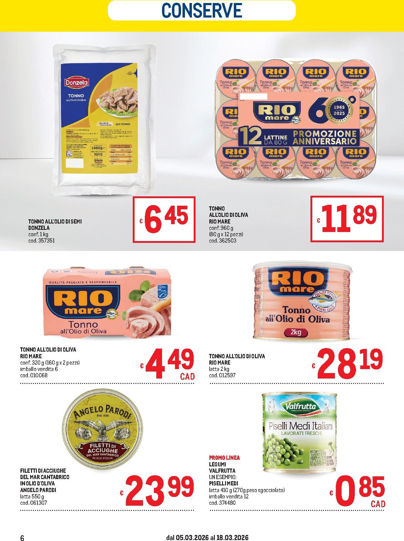 metro - Volantino Metro - Lombardia, Trentino Alto Adige, Veneto, Friuli Venezia Giulia, Marche, Emilia Romagna valido dal 05/03/2026 al 18/03/2026 - page: 6