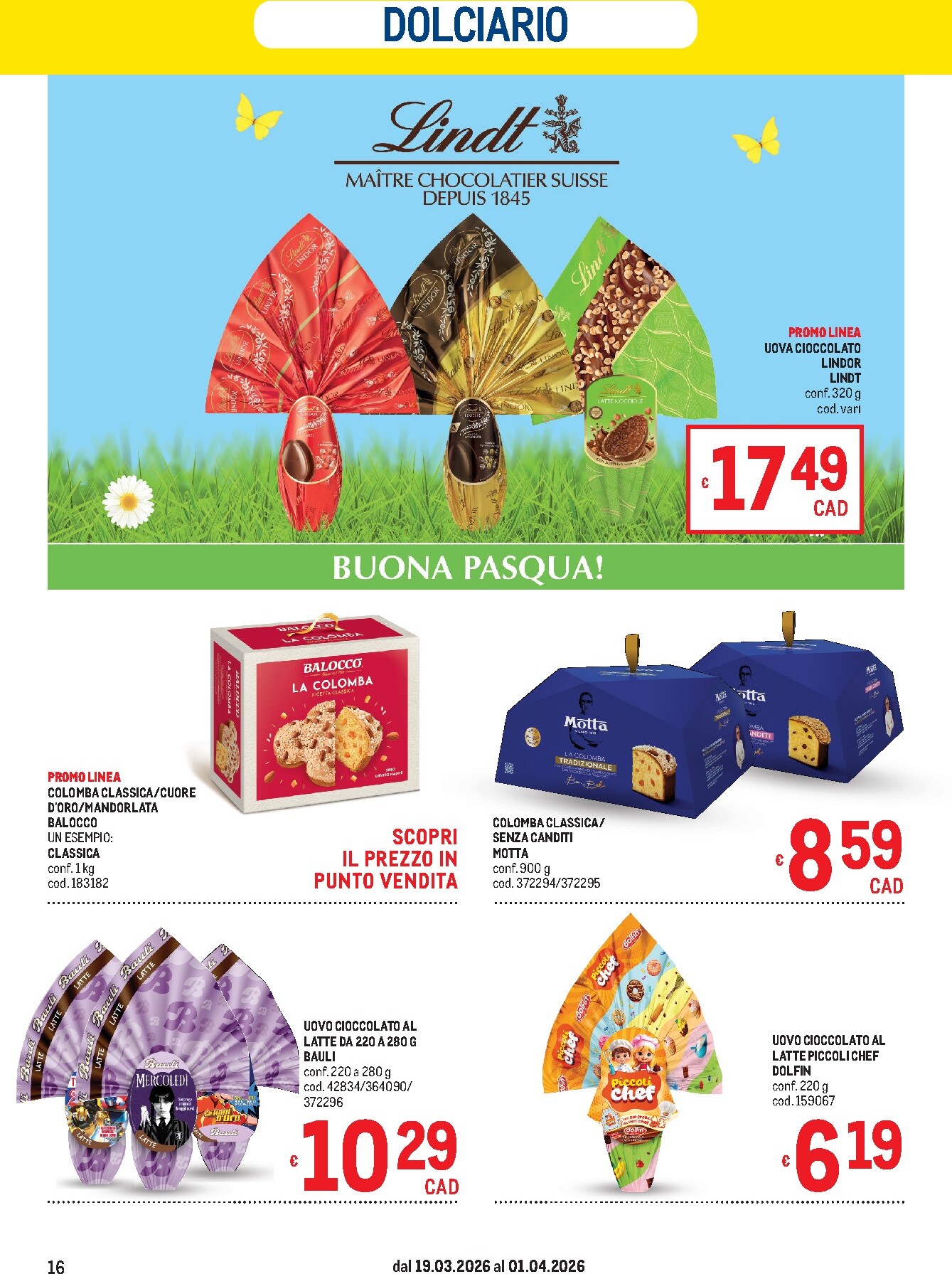 metro - Volantino Metro valido dal 19/03/2026 al 01/04/2026 - page: 16