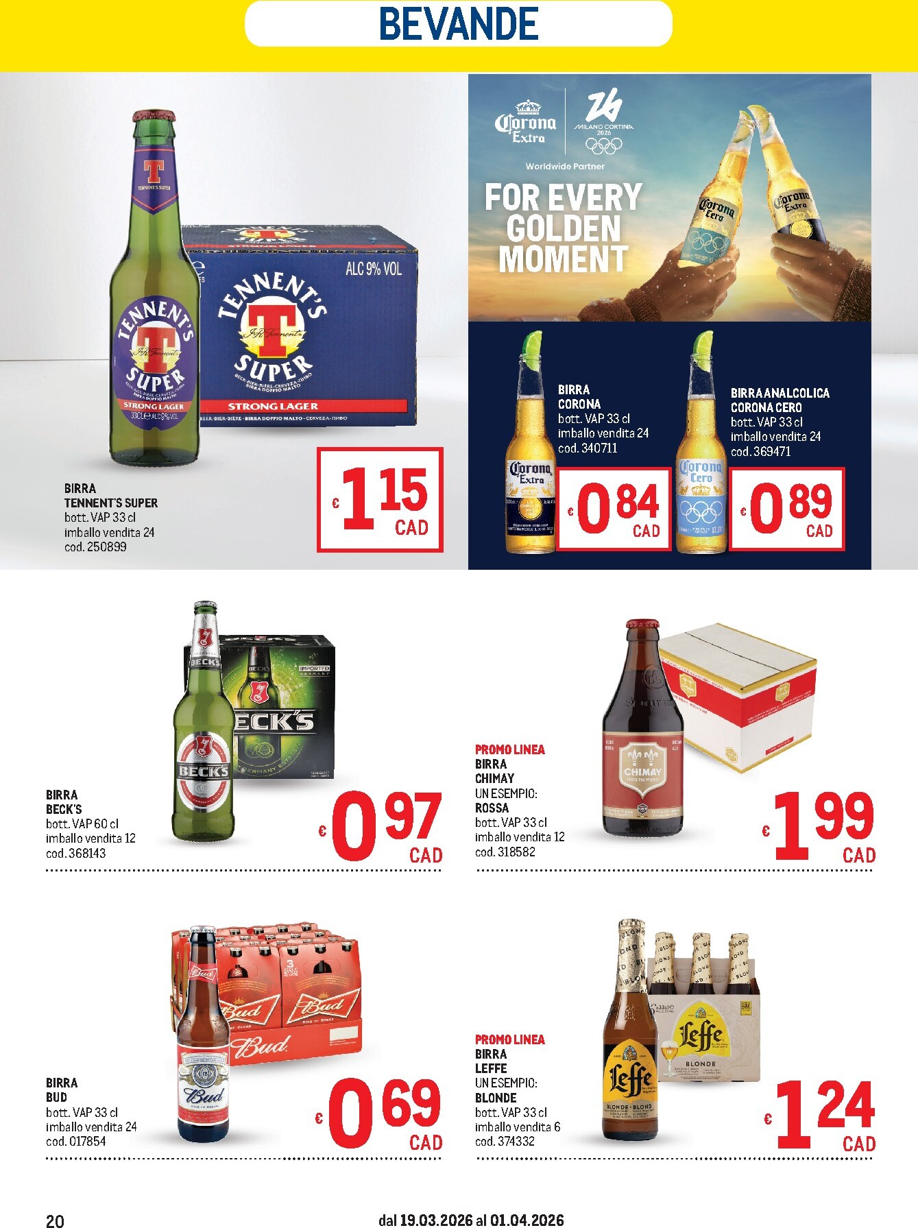 metro - Volantino Metro valido dal 19/03/2026 al 01/04/2026 - page: 20