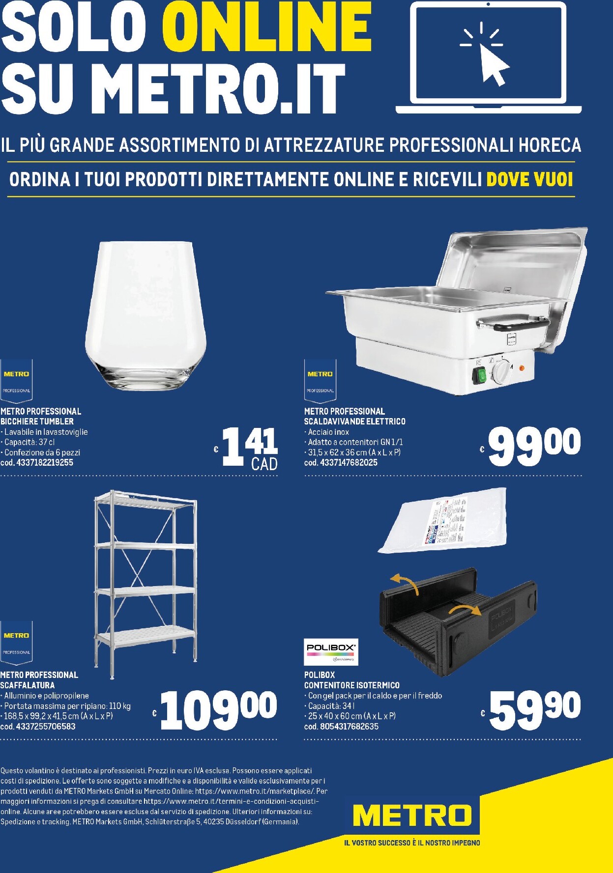 metro - Volantino Metro valido dal 19/03/2026 al 01/04/2026 - page: 46