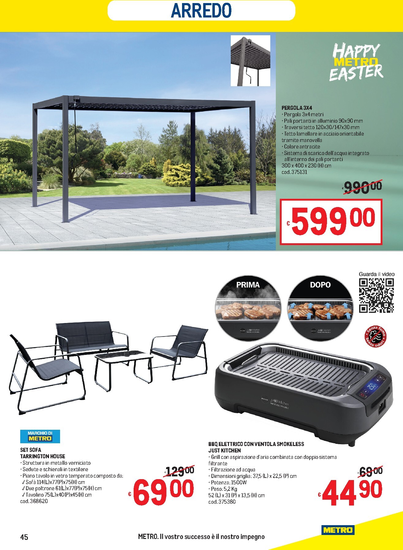 metro - Volantino Metro valido dal 19/03/2026 al 01/04/2026 - page: 45