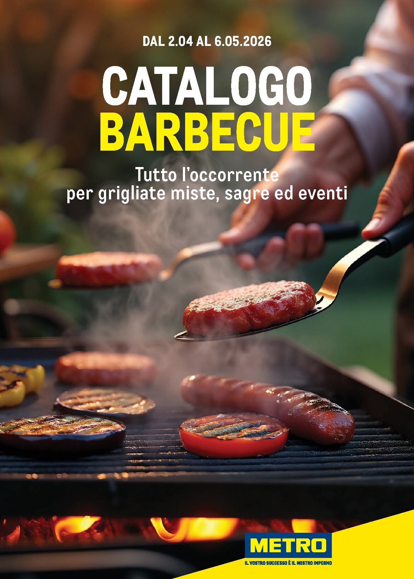 metro - Volantino Metro - Catalogo Barbecue valido dal 02/04/2026 al 06/05/2026
