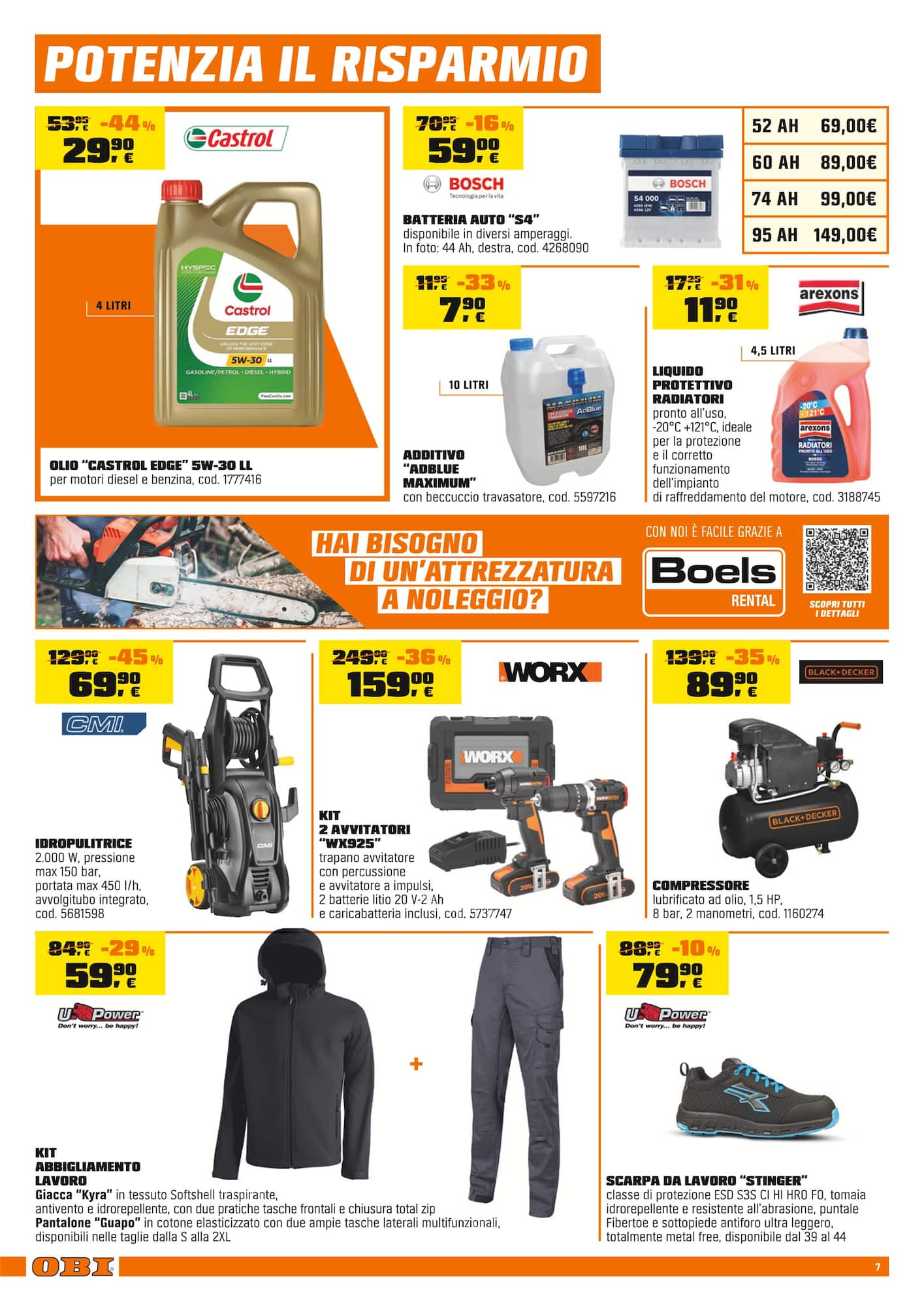 obi - Volantino Obi - Power Days valido dal 16/10 al 02/11 - page: 7