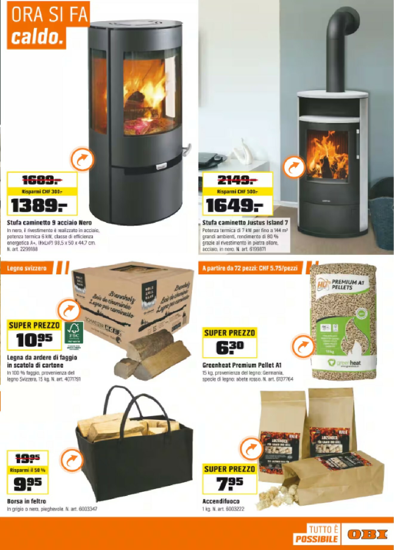 obi - Volantino Obi valido dal 20/10 al 08/11 - page: 13