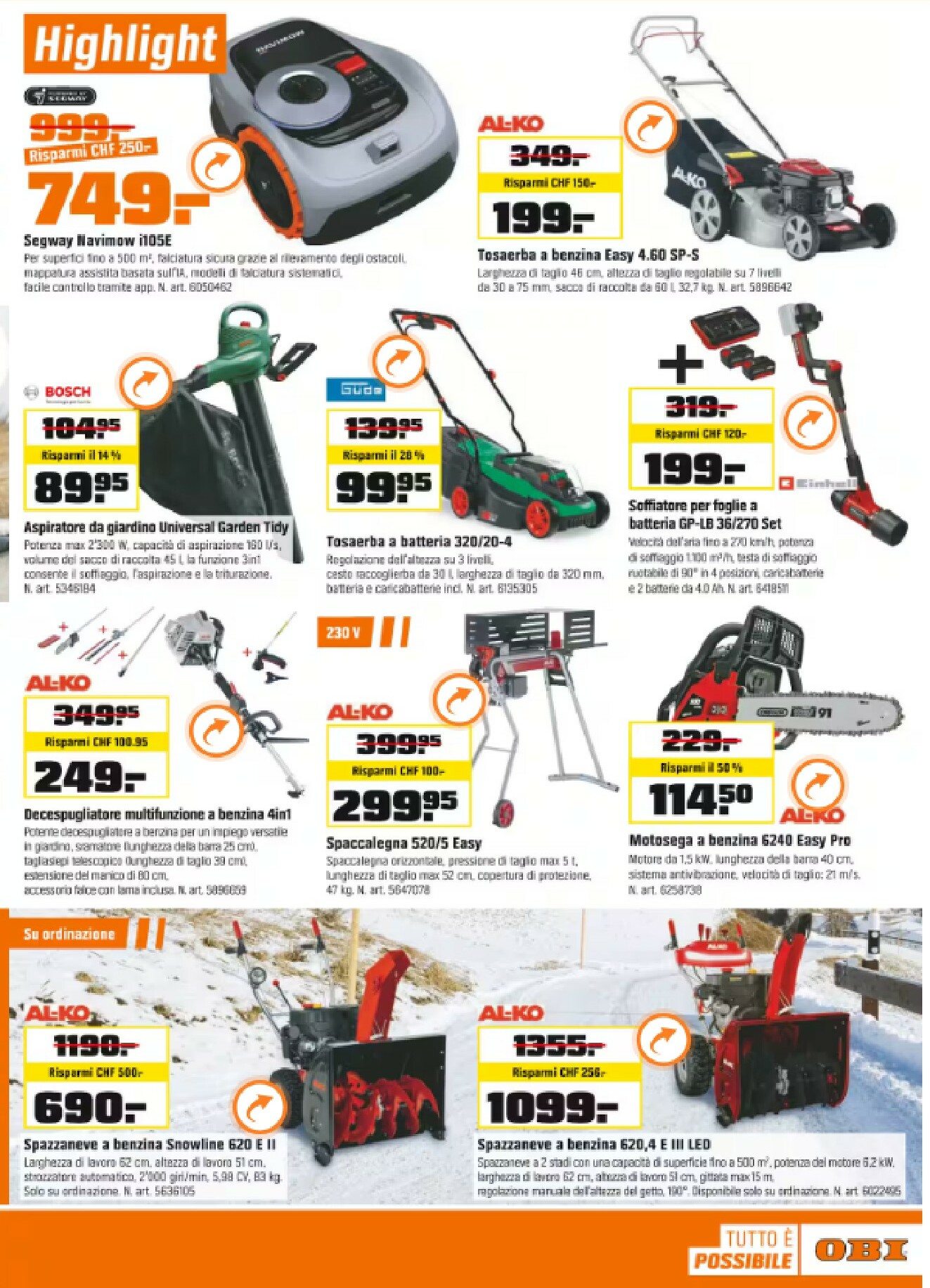 obi - Volantino Obi valido dal 20/10 al 08/11 - page: 17