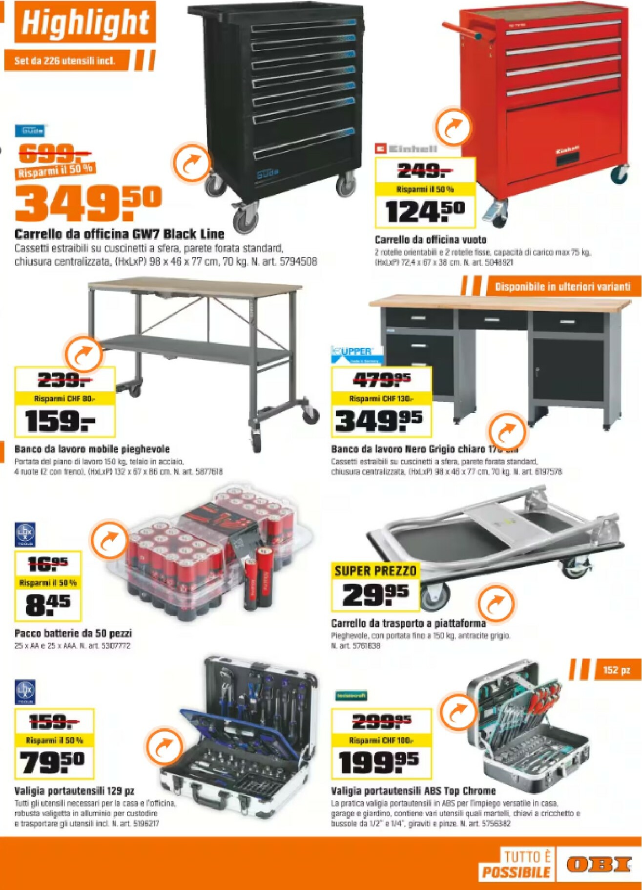 obi - Volantino Obi valido dal 20/10 al 08/11 - page: 3