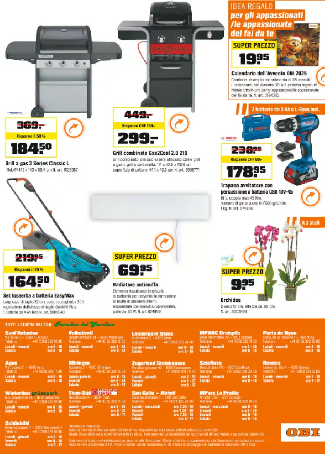 obi - Volantino Obi valido dal 20/10 al 08/11 - page: 20