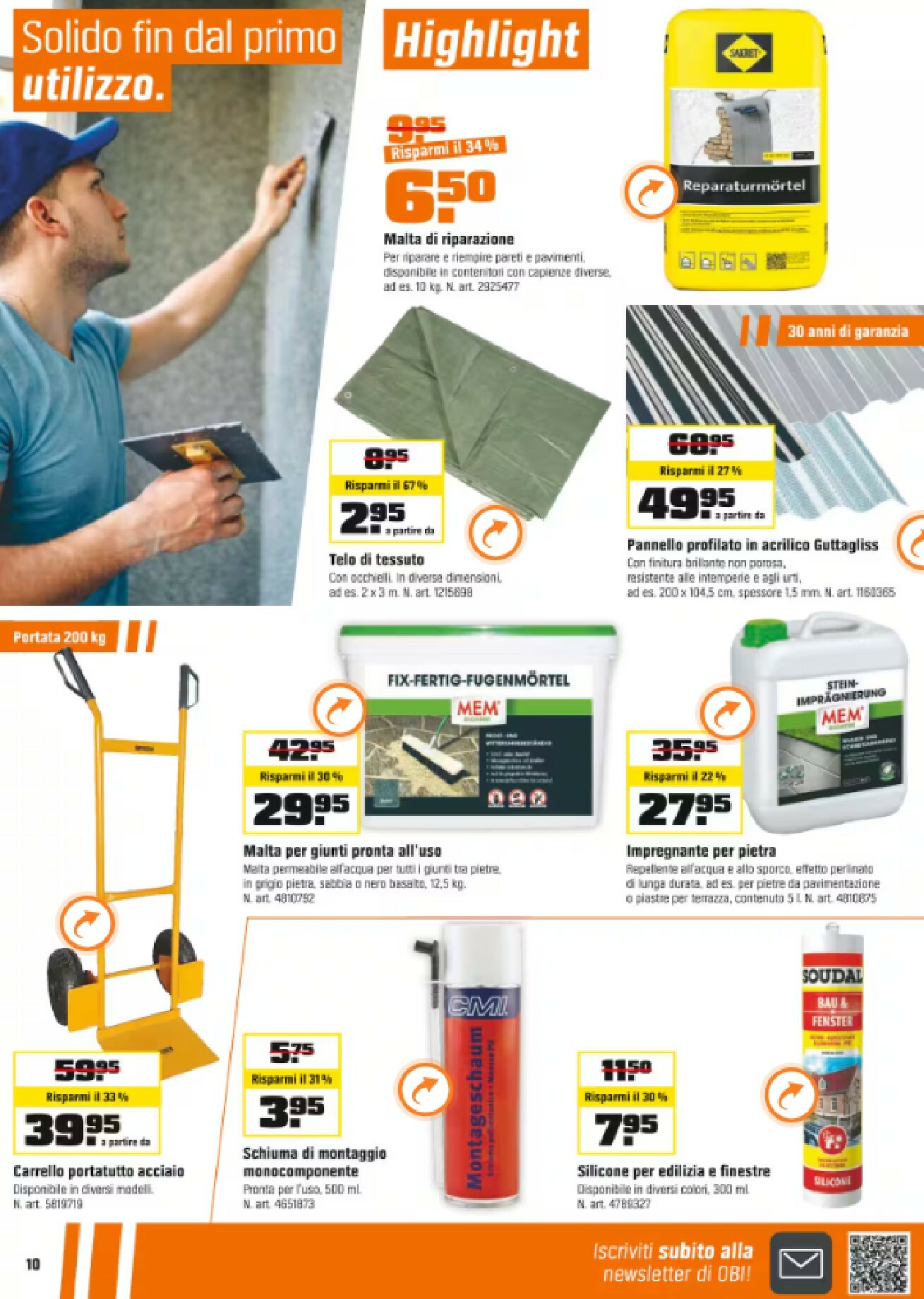 obi - Volantino Obi valido dal 20/10 al 08/11 - page: 10