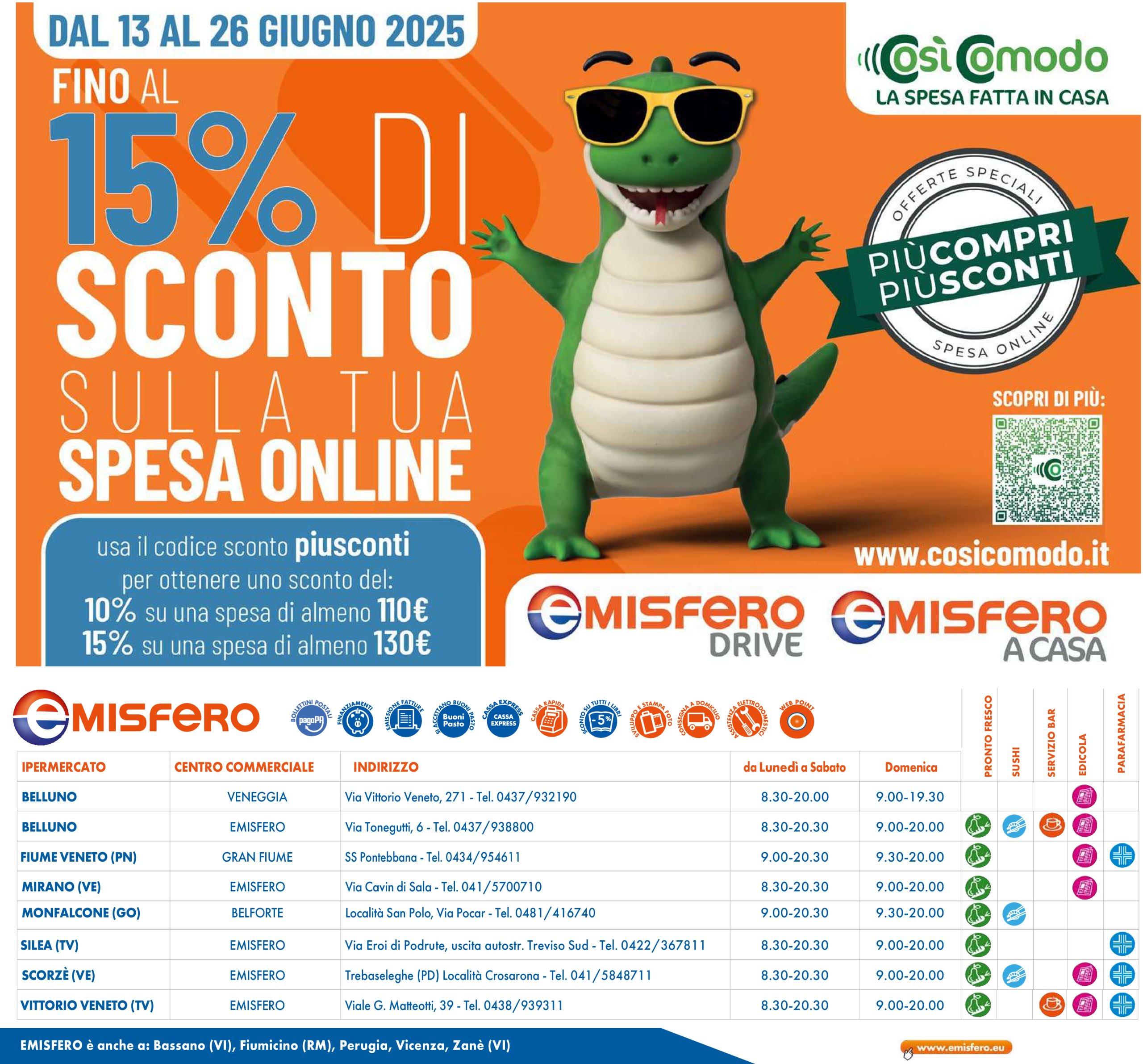 emisfero - Volantino Emisfero valido dal 12/06 al 25/06 - page: 28