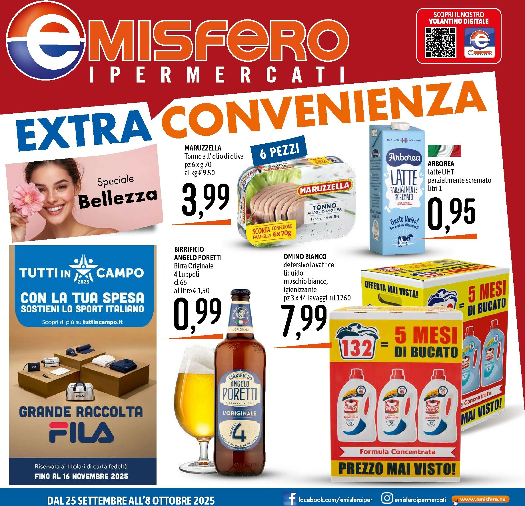 emisfero - Volantino Emisfero valido dal 25/09 al 08/10