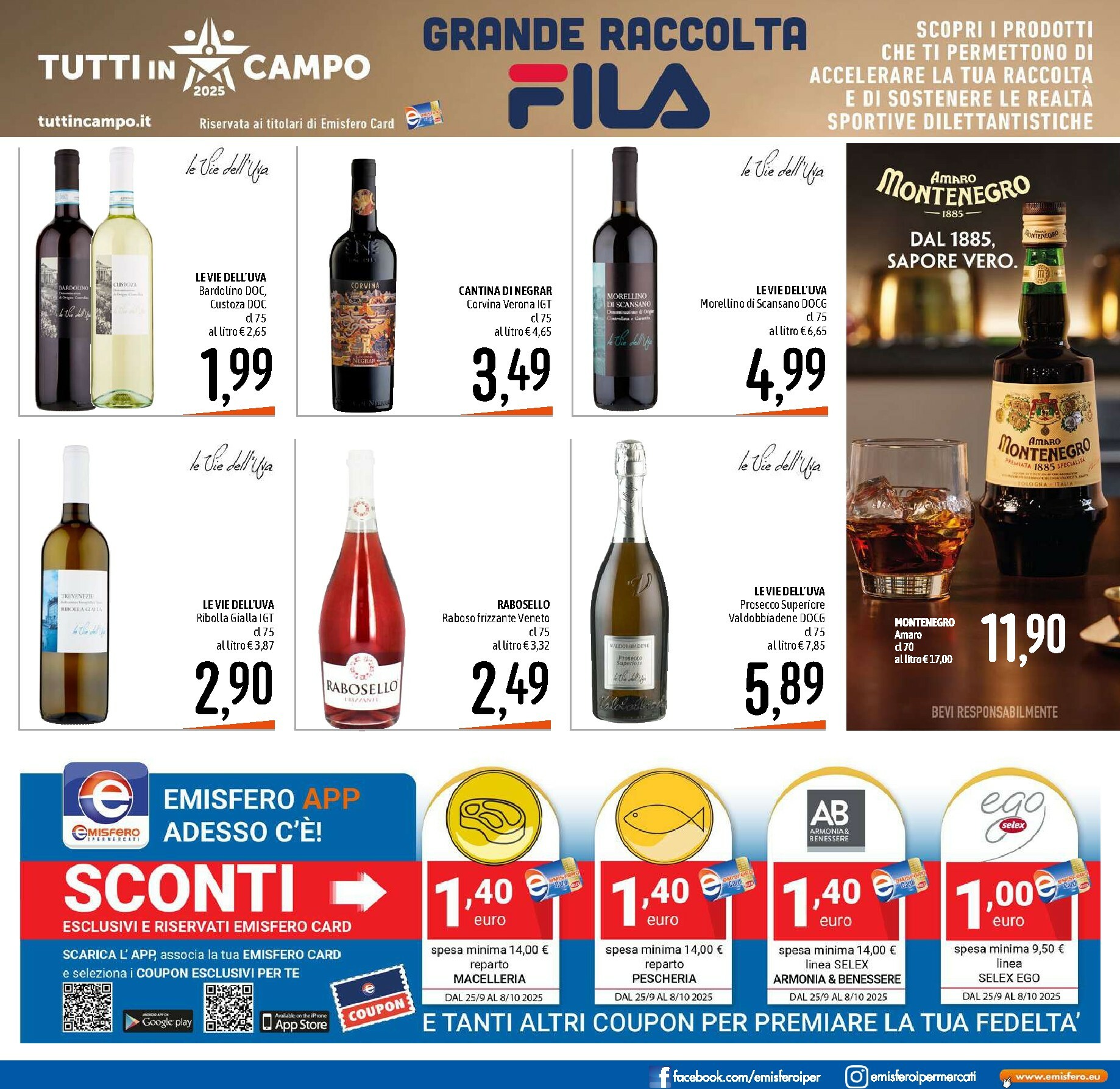 emisfero - Volantino Emisfero valido dal 25/09 al 08/10 - page: 7