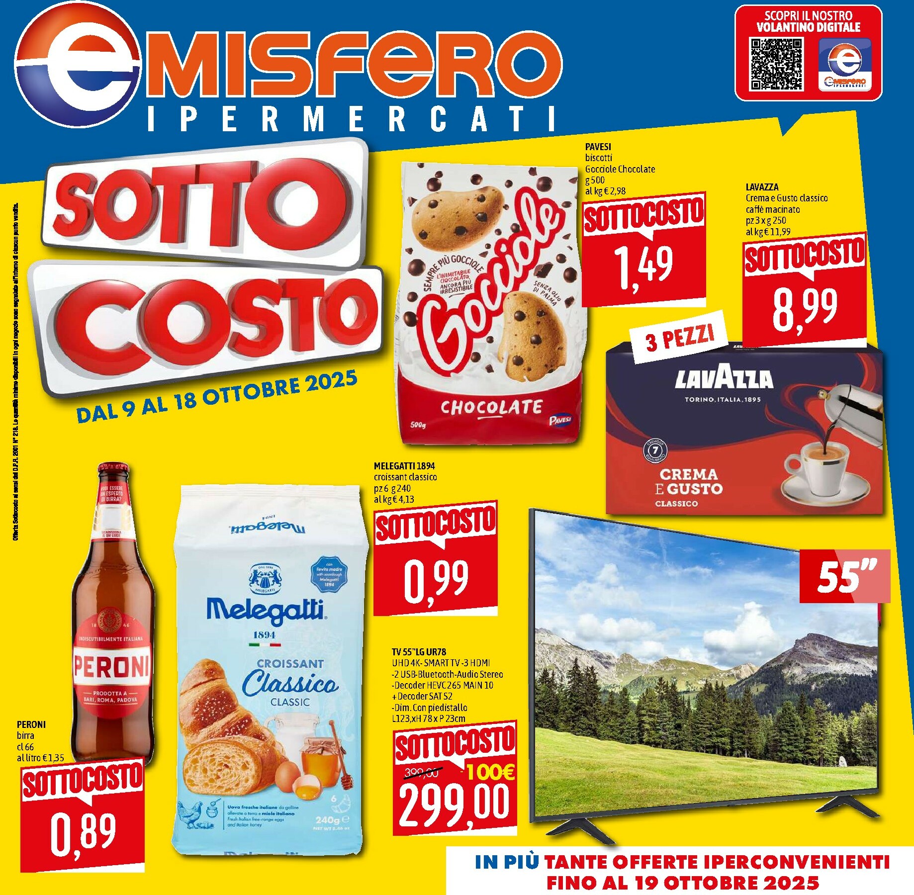 emisfero - Volantino Emisfero valido dal 09/10 al 19/10