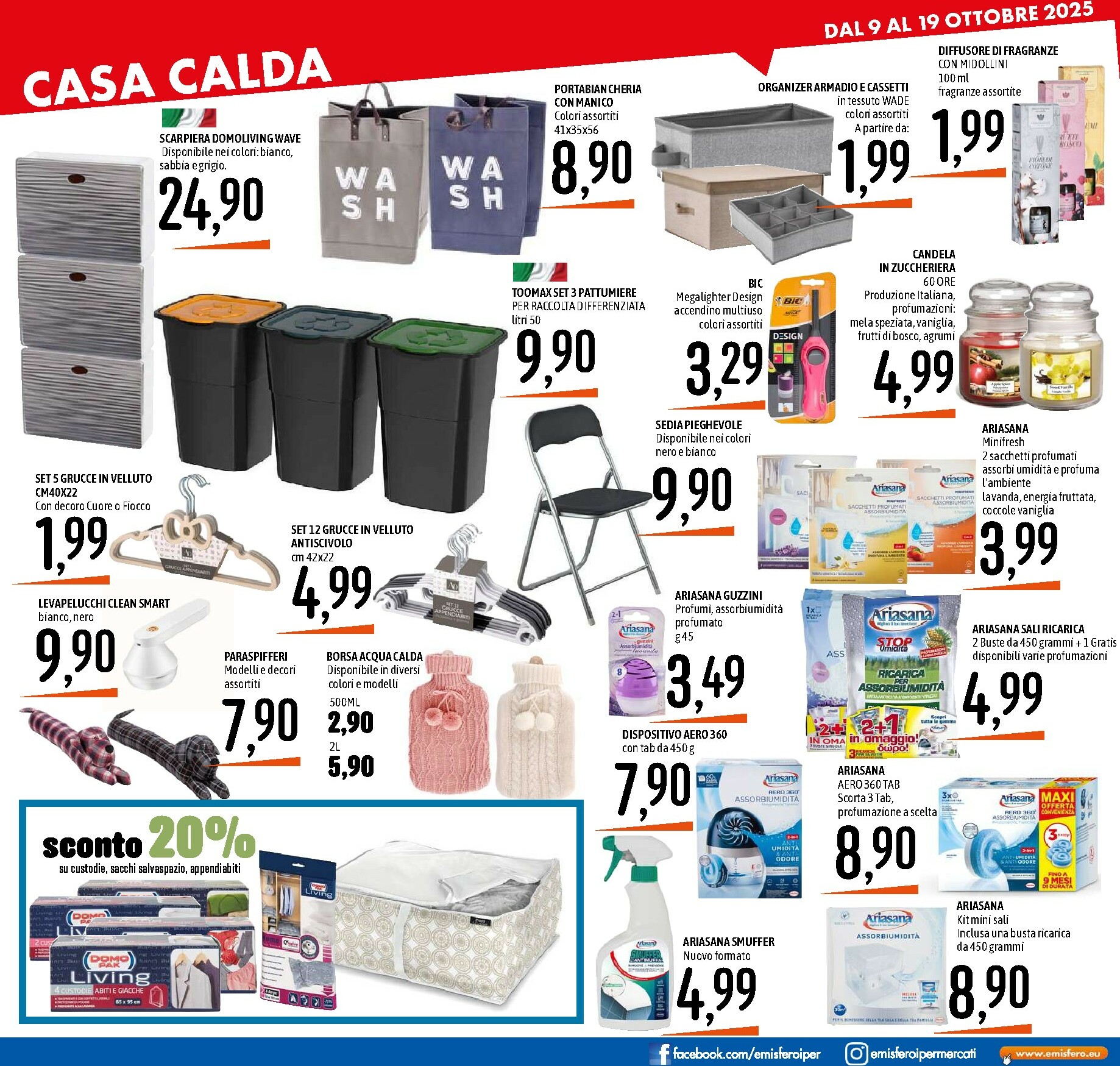 emisfero - Volantino Emisfero valido dal 09/10 al 19/10 - page: 37