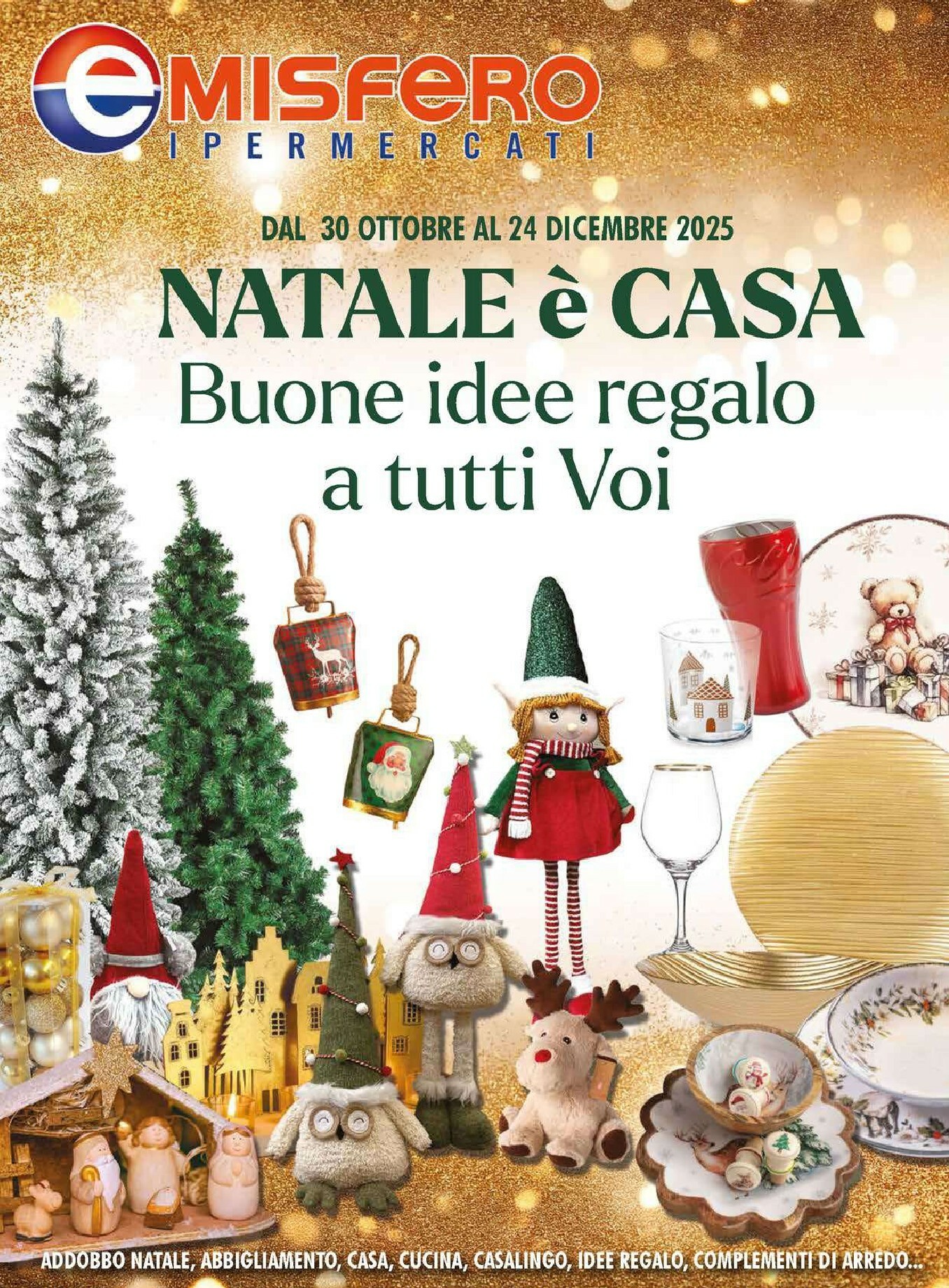emisfero - Volantino Emisfero - Catalogo idea regalo valido dal 30/10 al 24/12