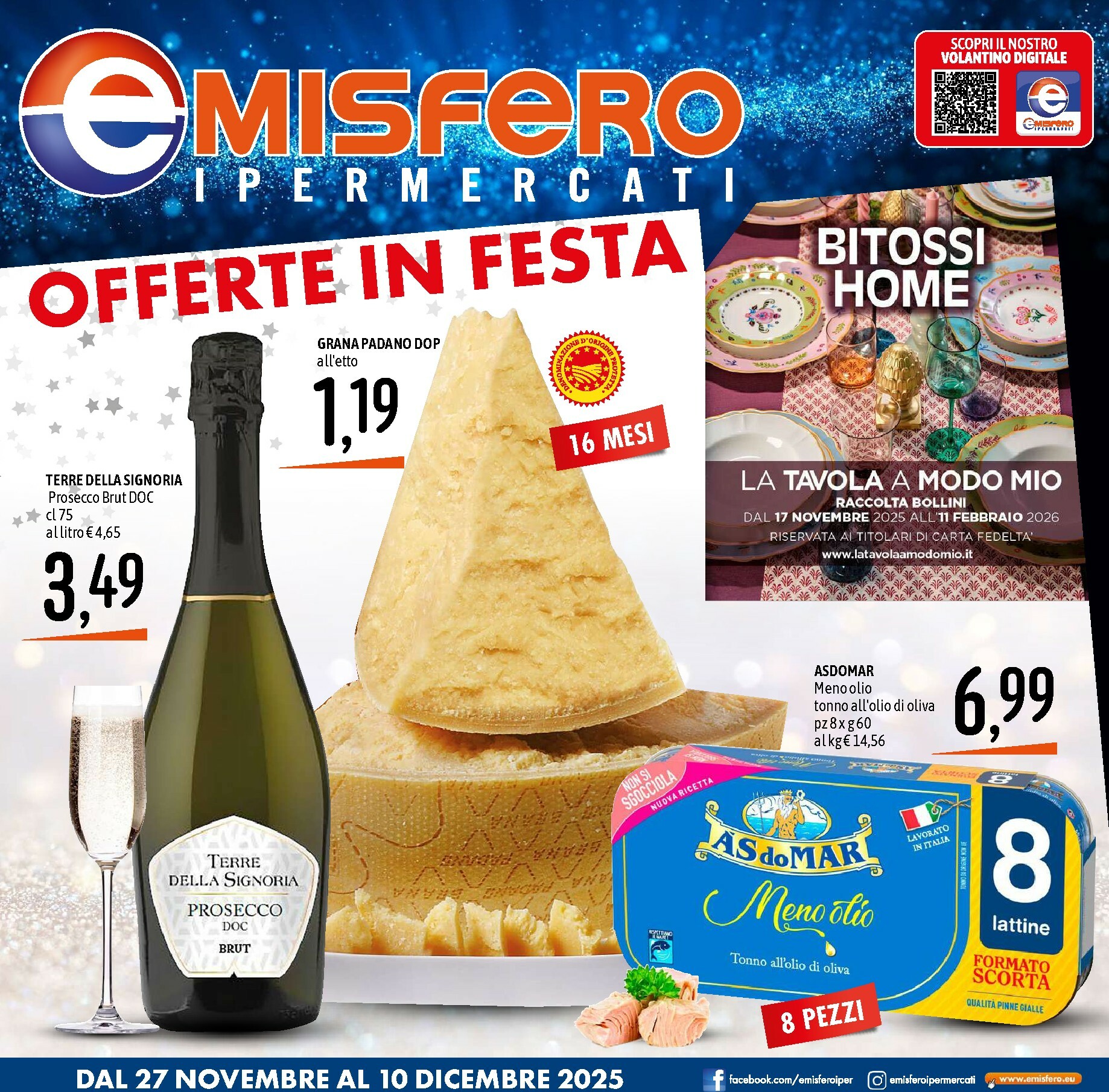 emisfero - Volantino Emisfero valido dal 27/11 al 10/12