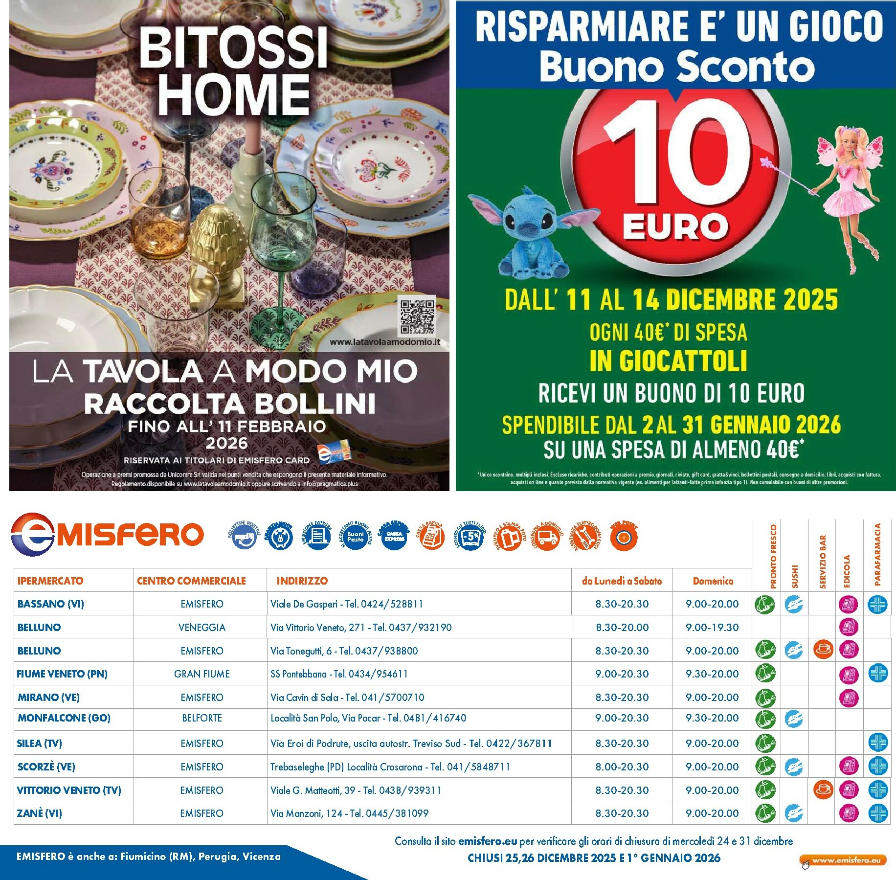 emisfero - Volantino Emisfero valido dal 11/12 al 24/12 - page: 32