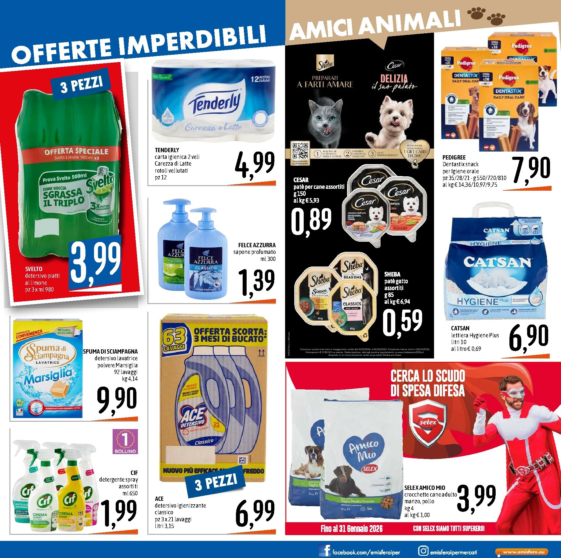 emisfero - Volantino Emisfero valido dal 22/01 al 01/02 - page: 23